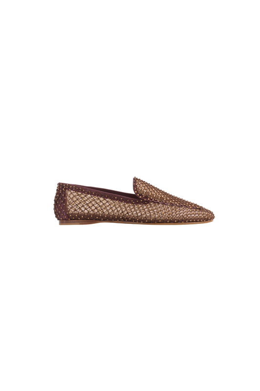 Strass Mesh Loafer