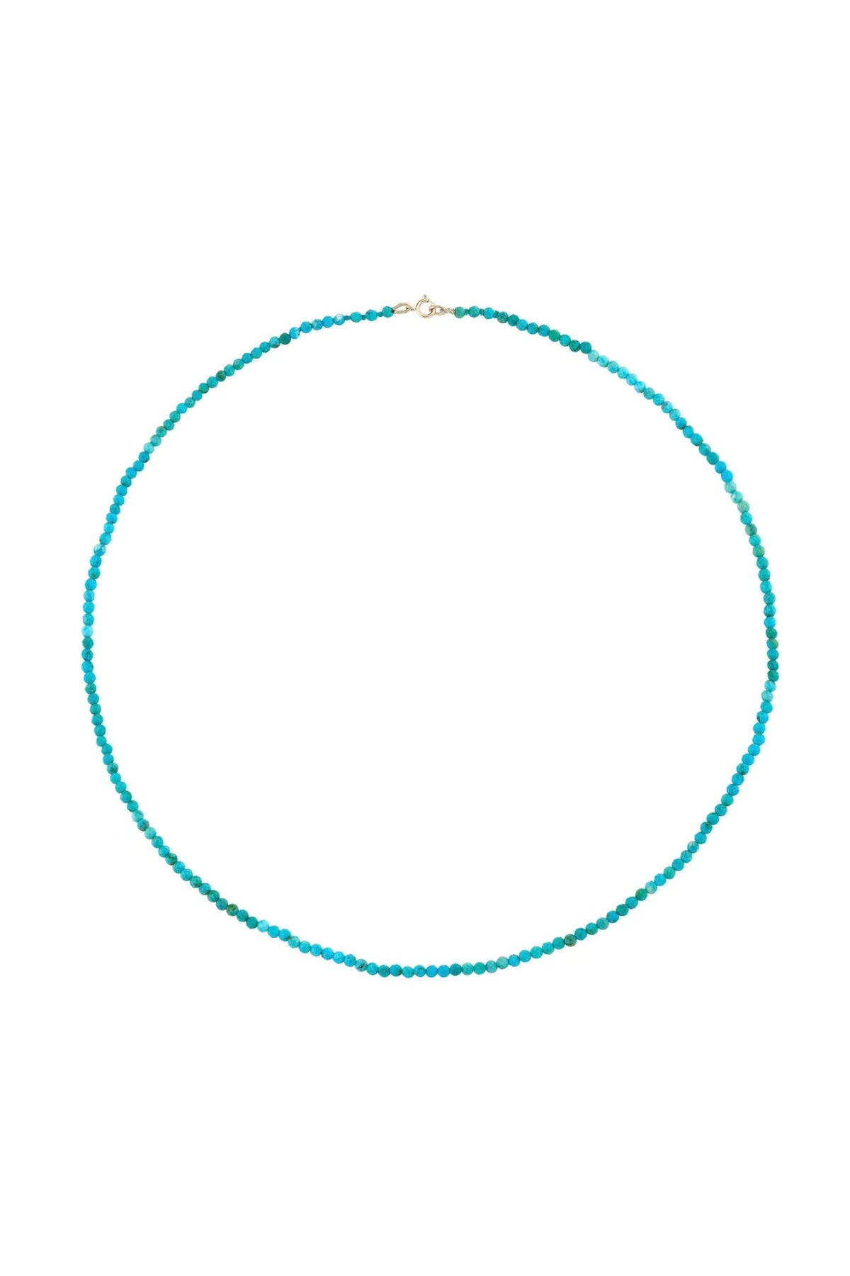 Petite Turquoise Beaded Necklace