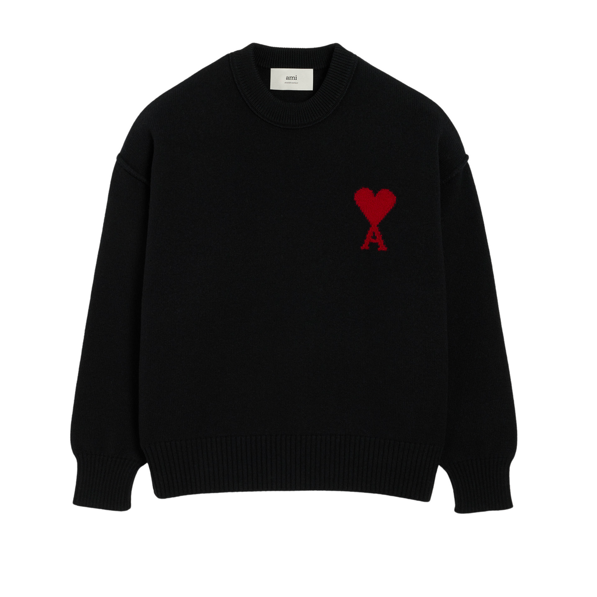 新品 正規品 AMI DE COEUR 片方 Ami De Coeur Crewneck Sweater