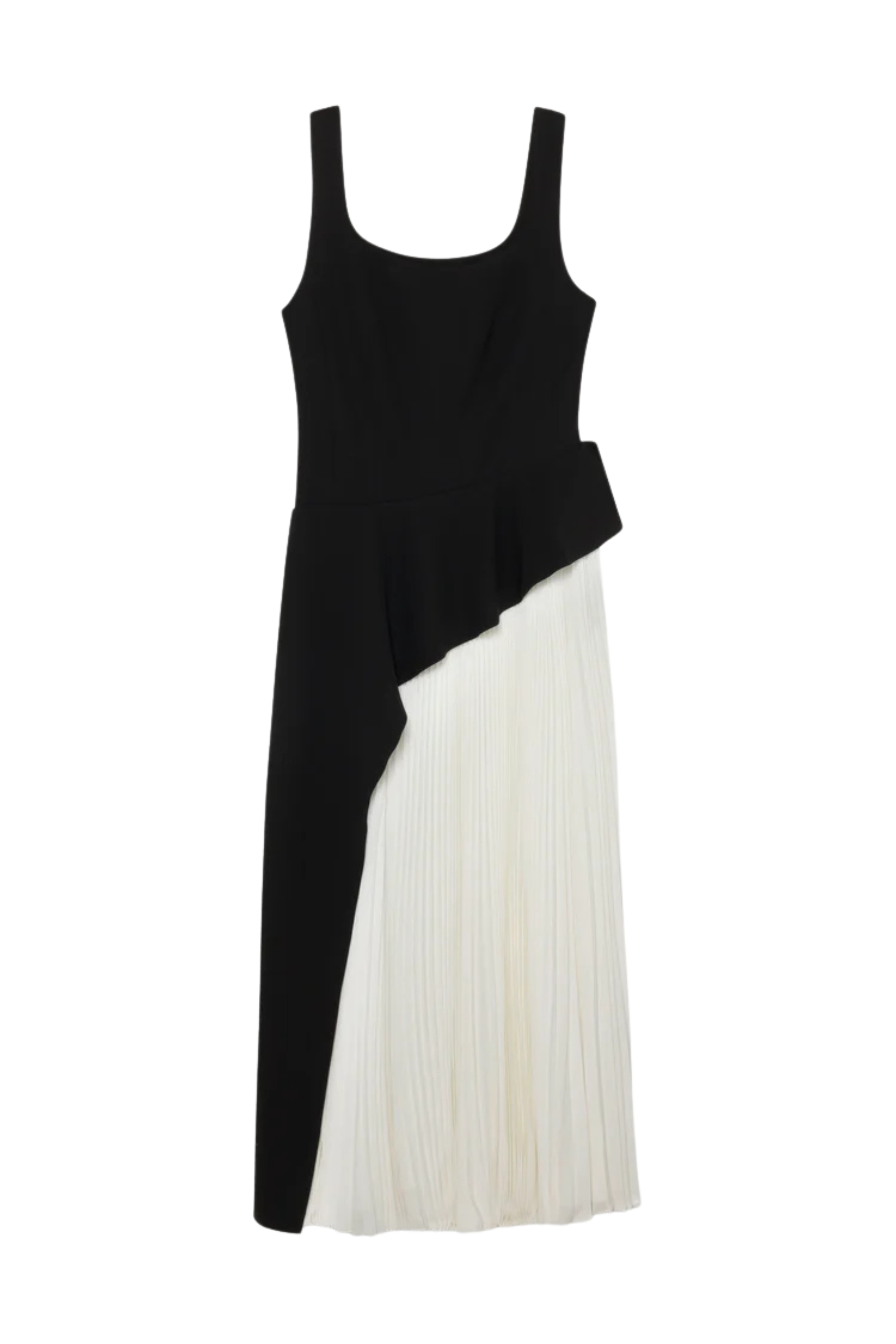 Zayla Pleated Midi Dress