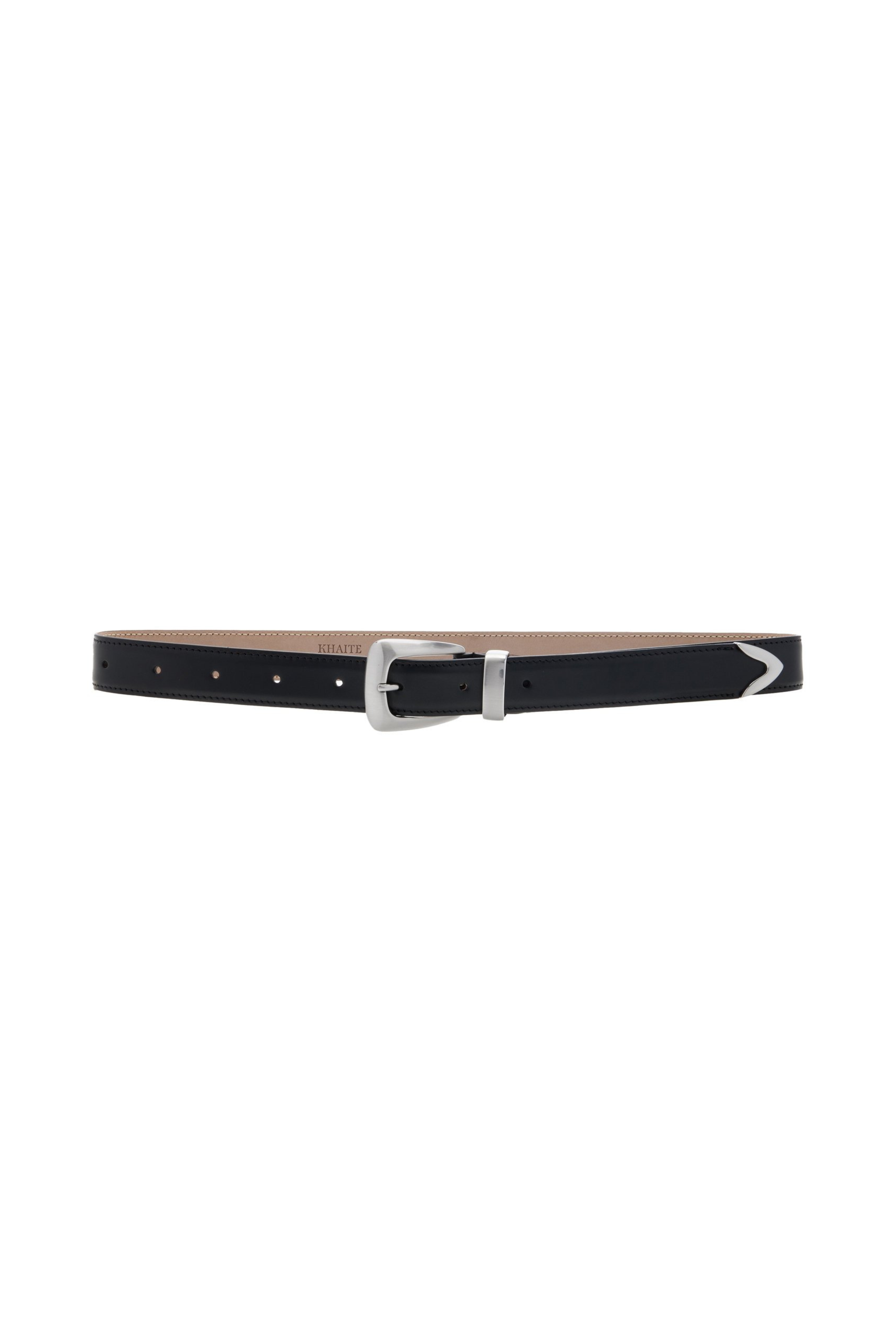 Benny Black Leather Belt