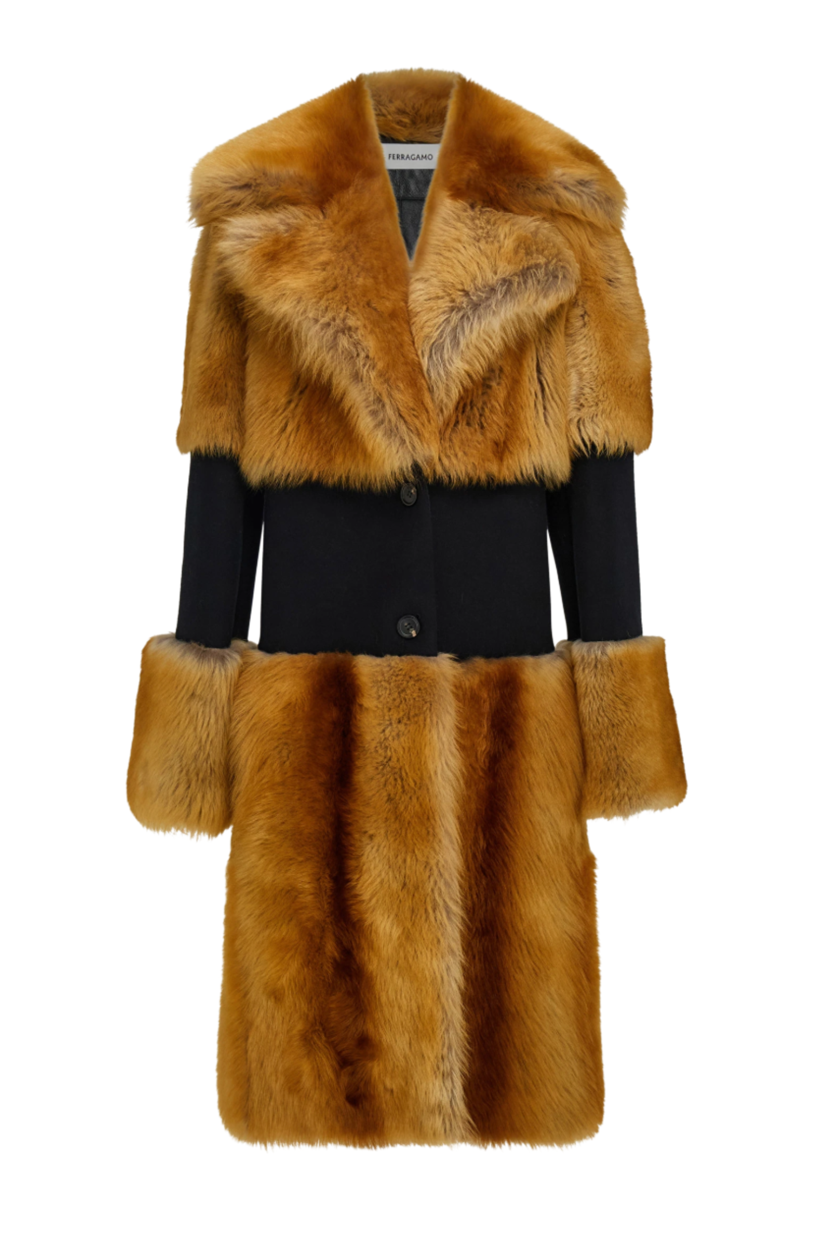 Long Fox Fur Coat