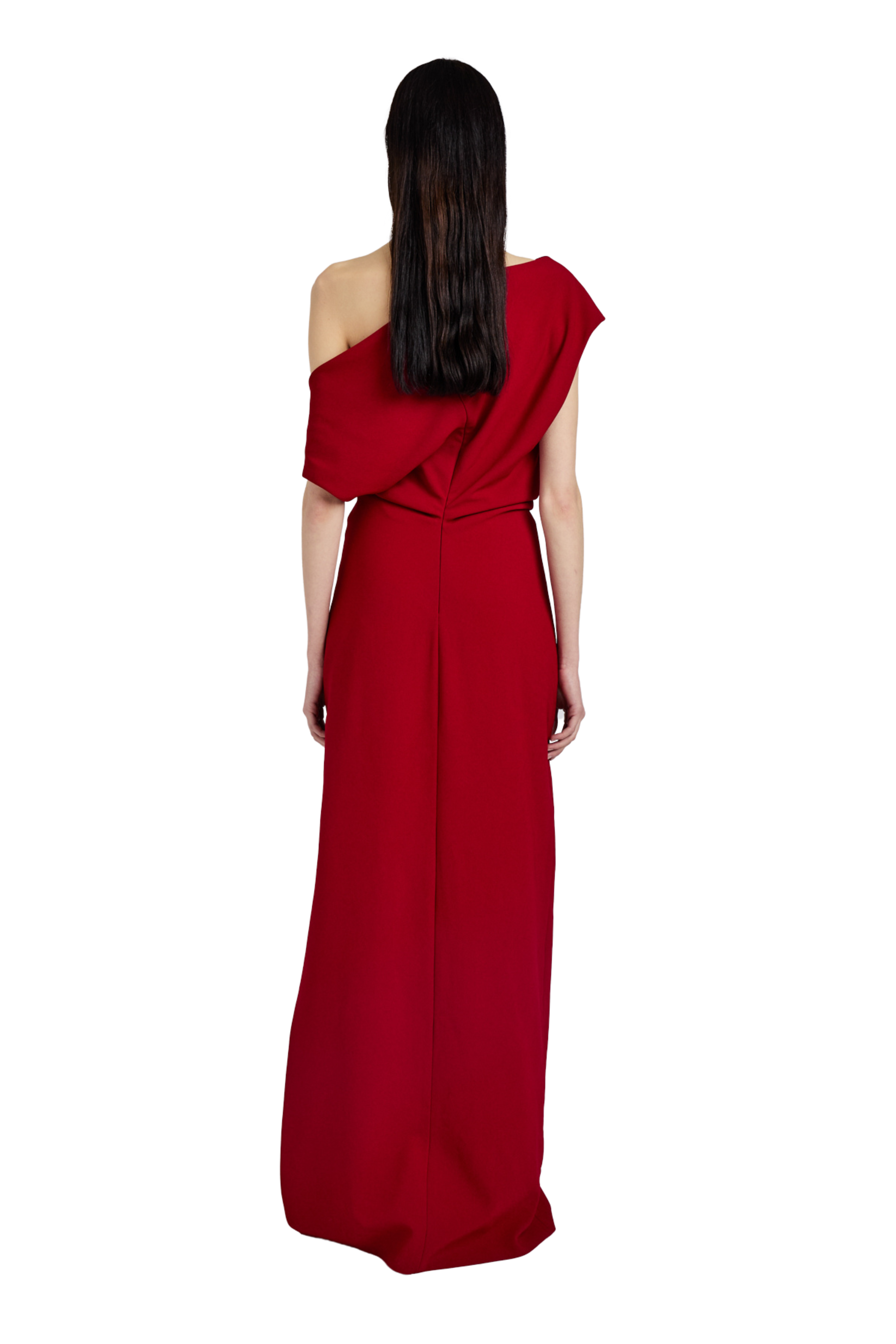 Rosina Dress in Light Double Crepe