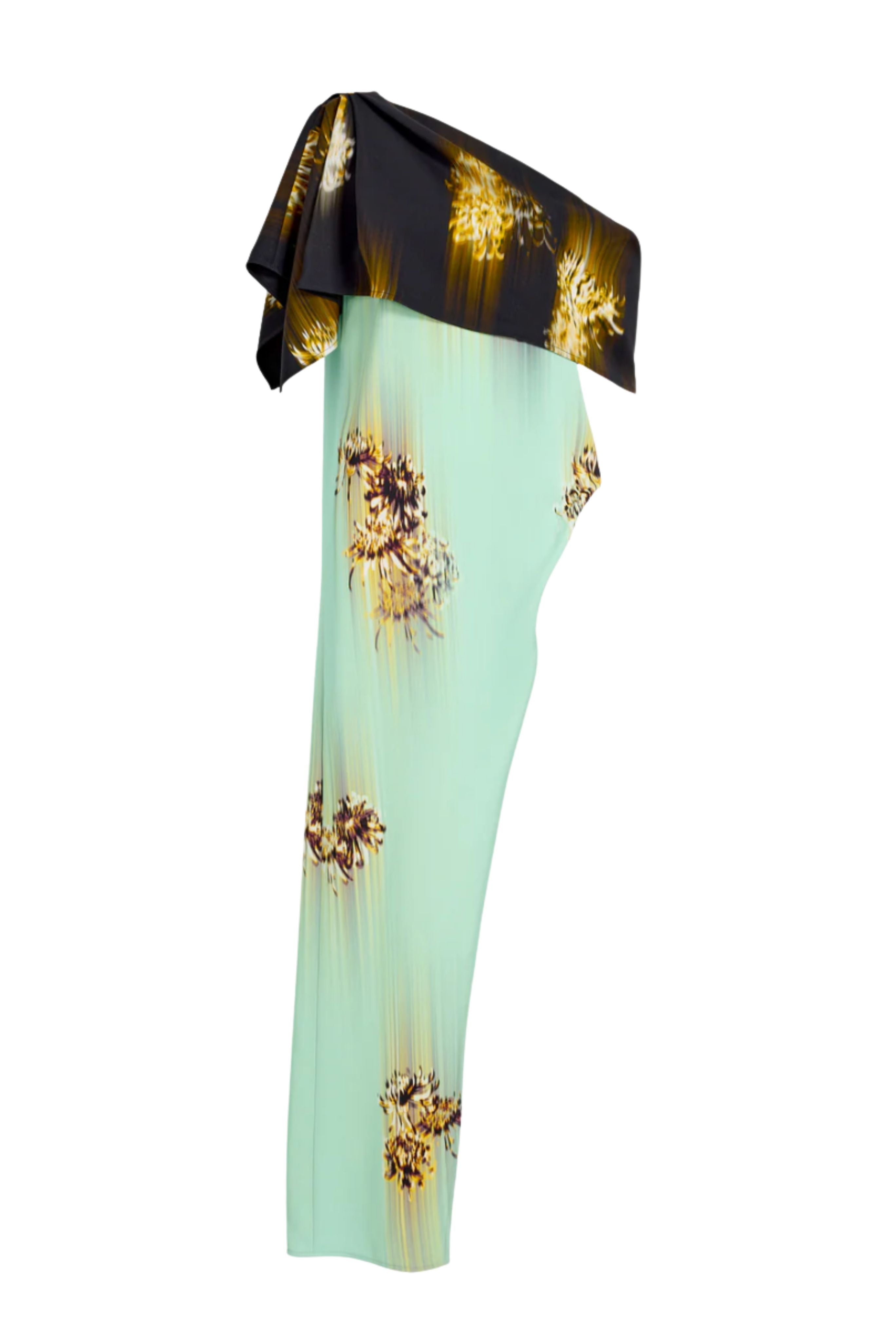 Haya Top in Printed Viscose Cady