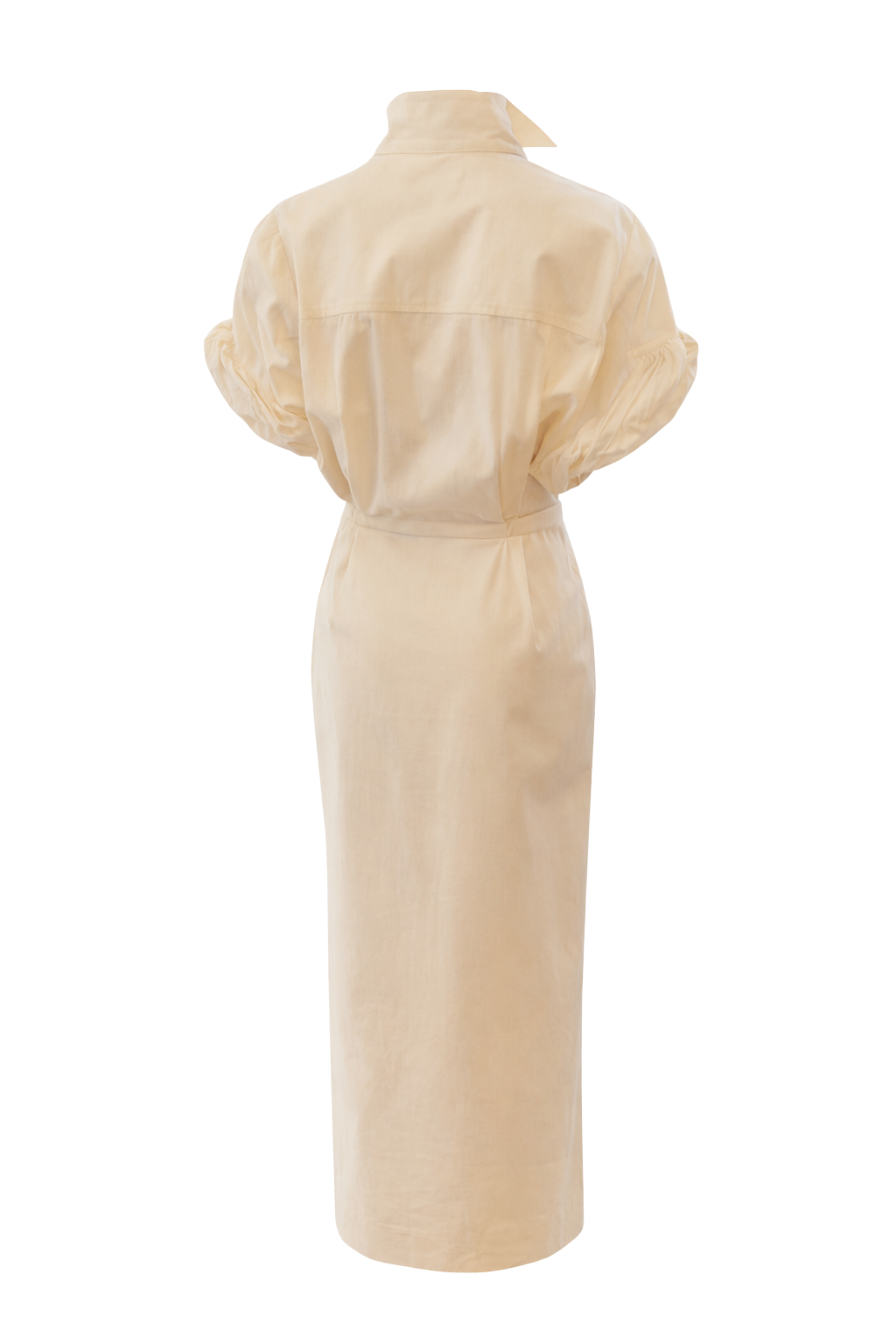 Rolled Sleeve Shirtdress