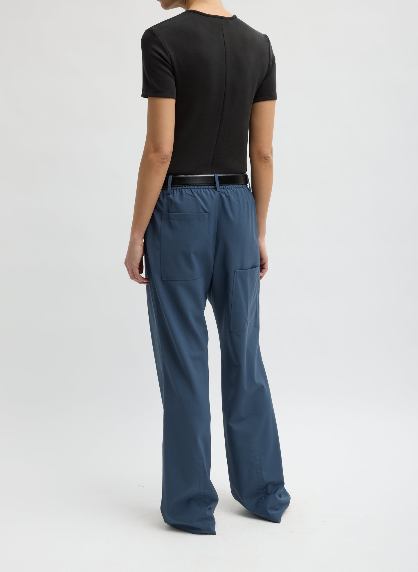 TROPICAL WOOL CHARLES TROUSER