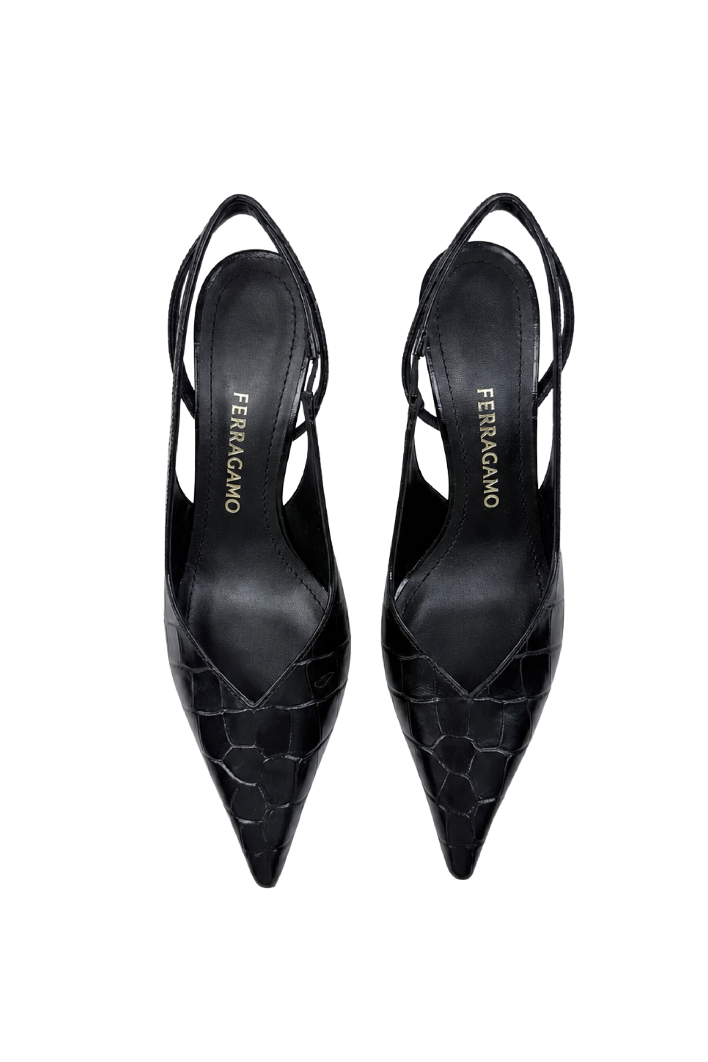 Slingback Pump - Black
