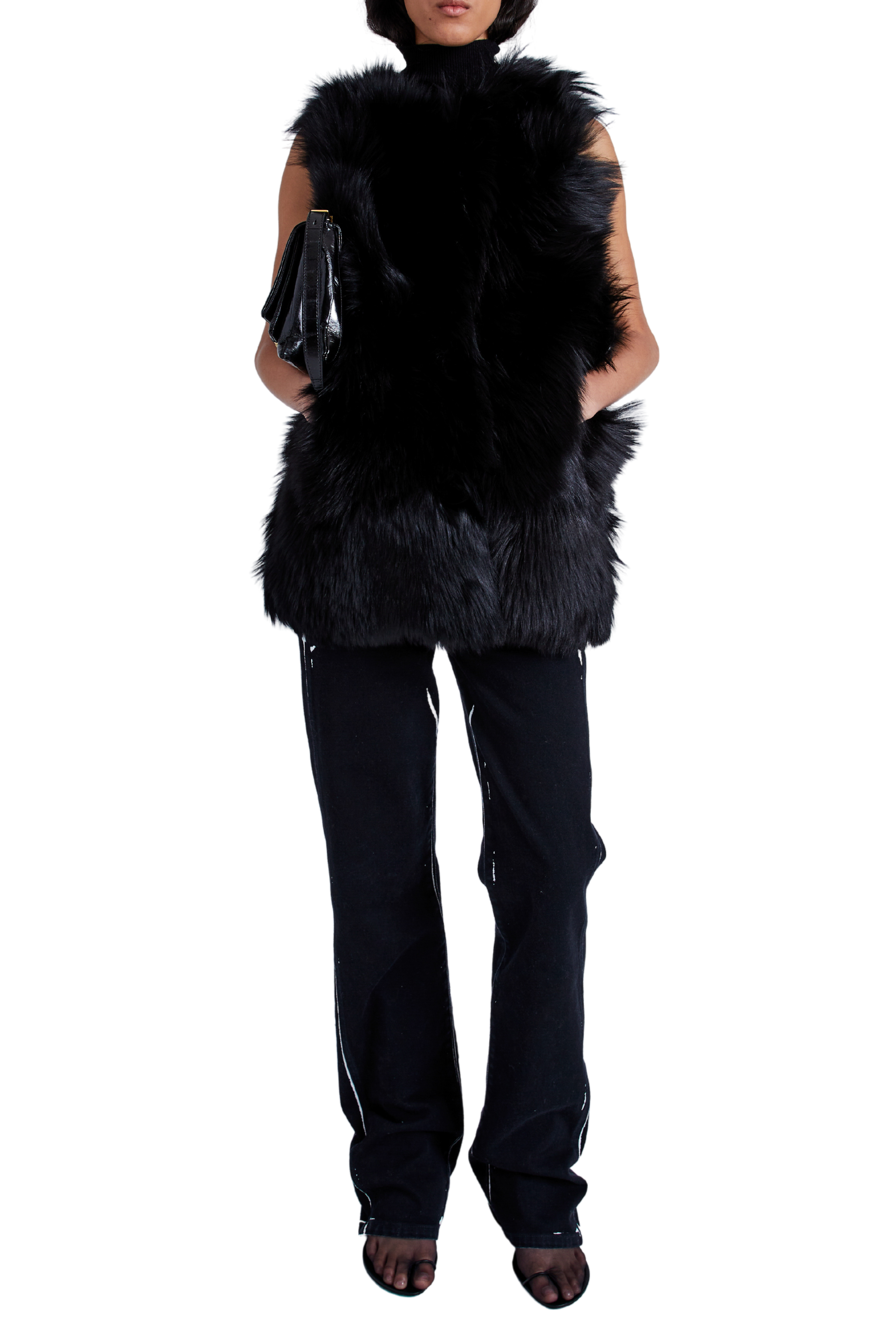 PROENZA SCHOULER Aubrey Shearling Vest