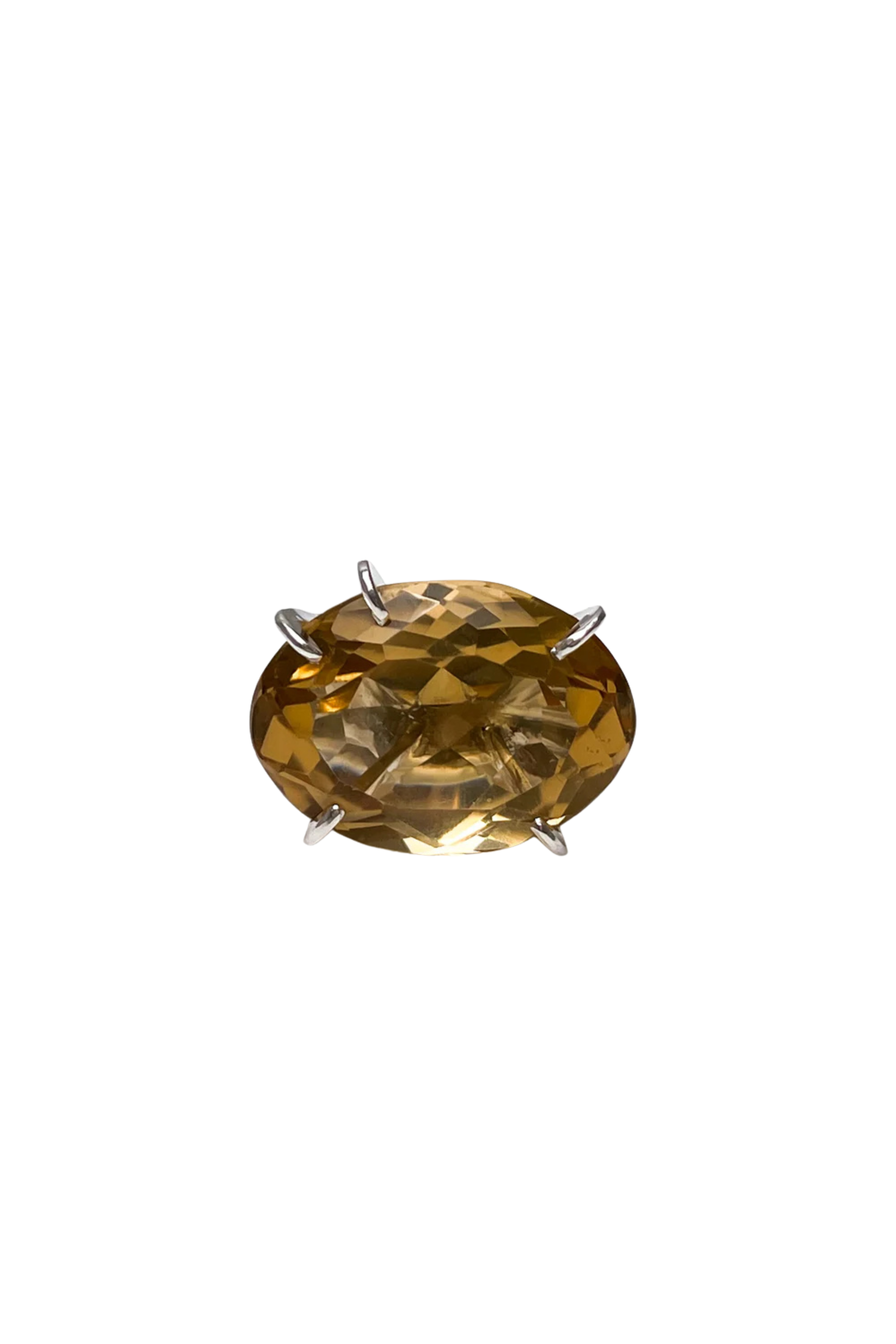 Oval Ring in Citrine