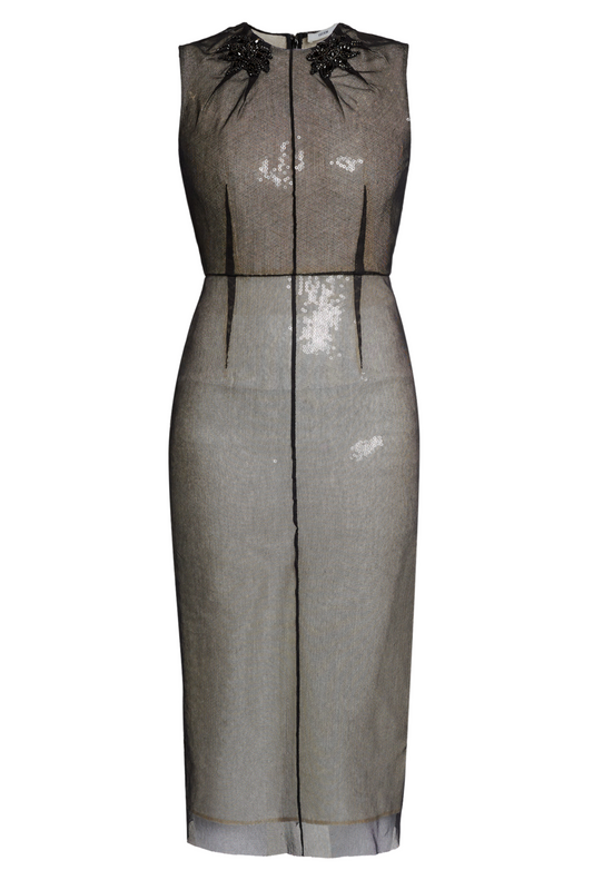 Sleeveless Pencil Midi Dress