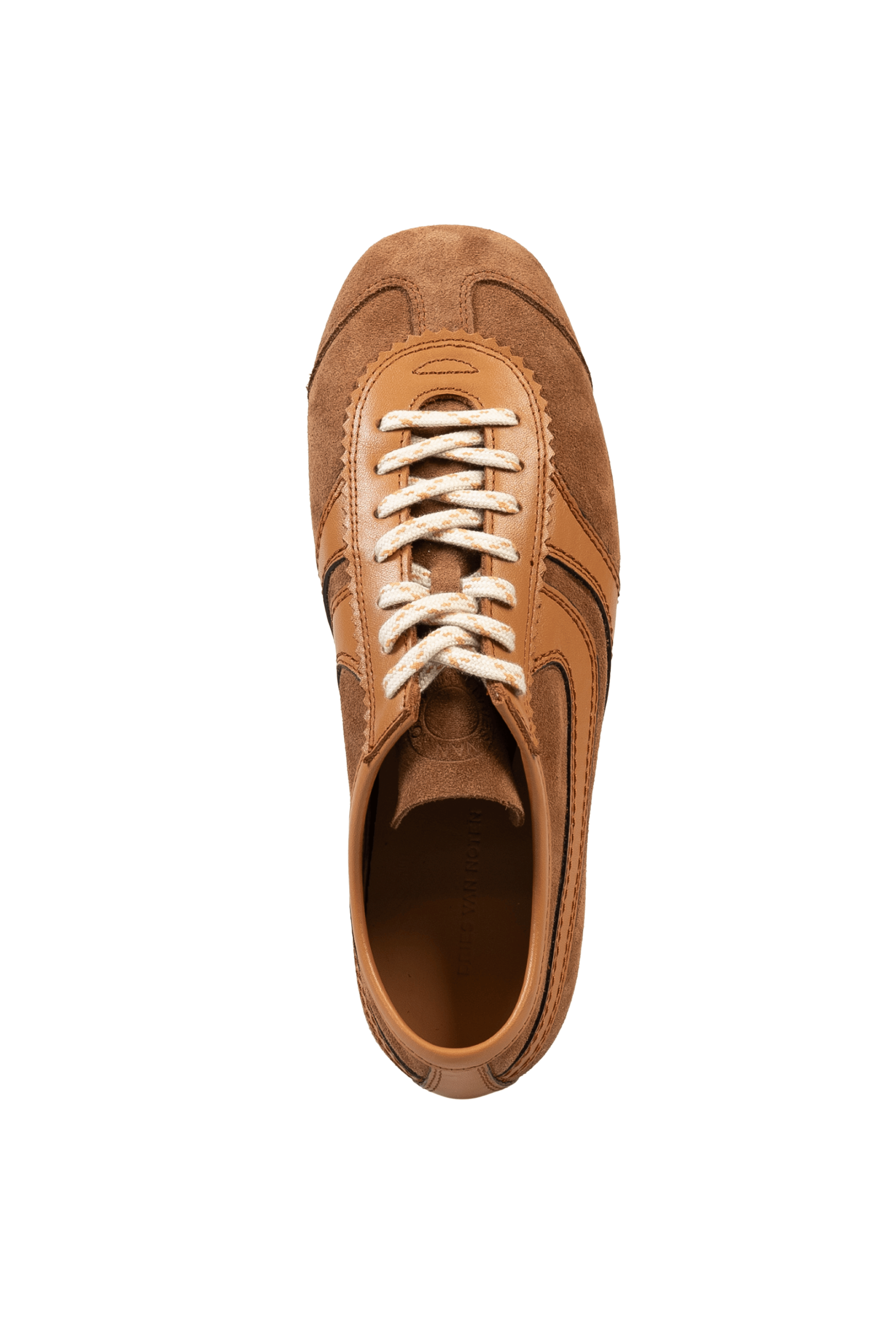 DRIES VAN NOTEN Suede Tan Sneakers