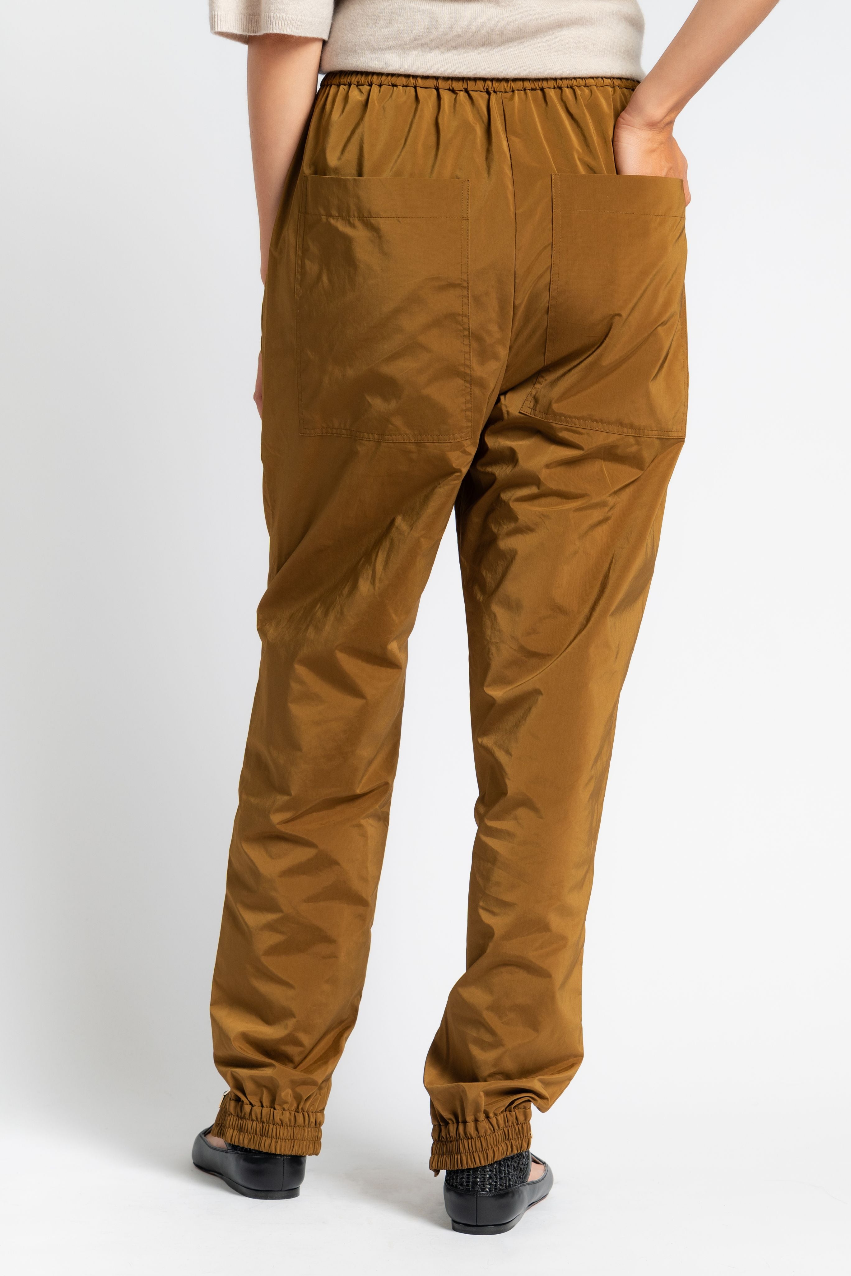 Nylon Zipper Jogger
