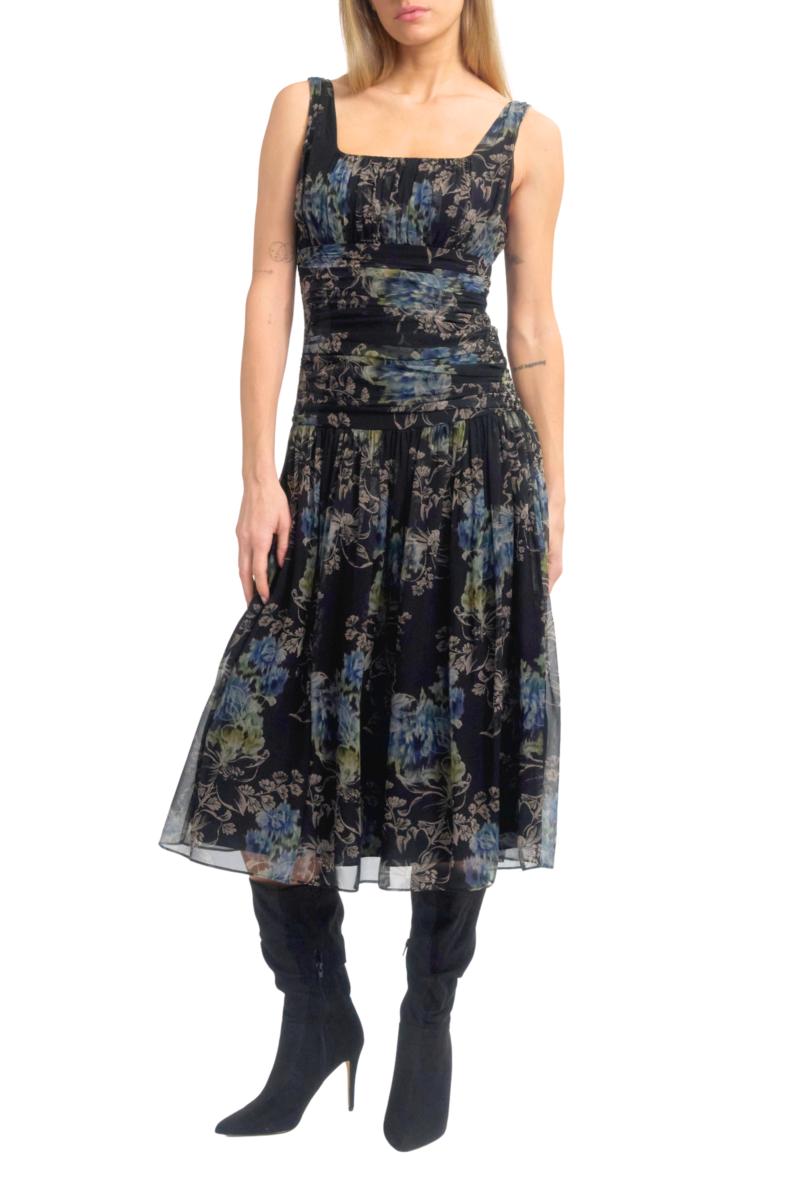 Shirred Dress