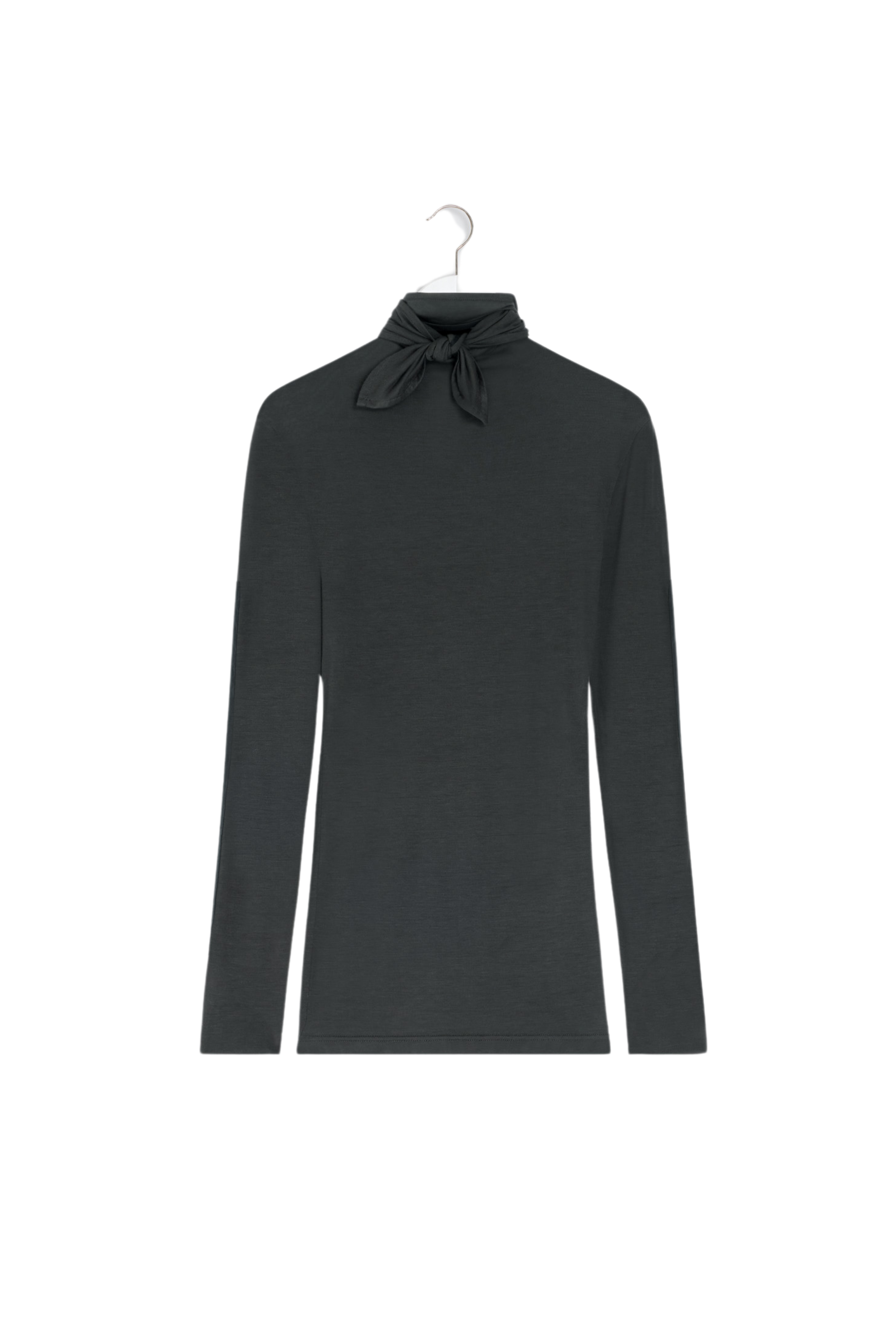Foulard Top in Coal