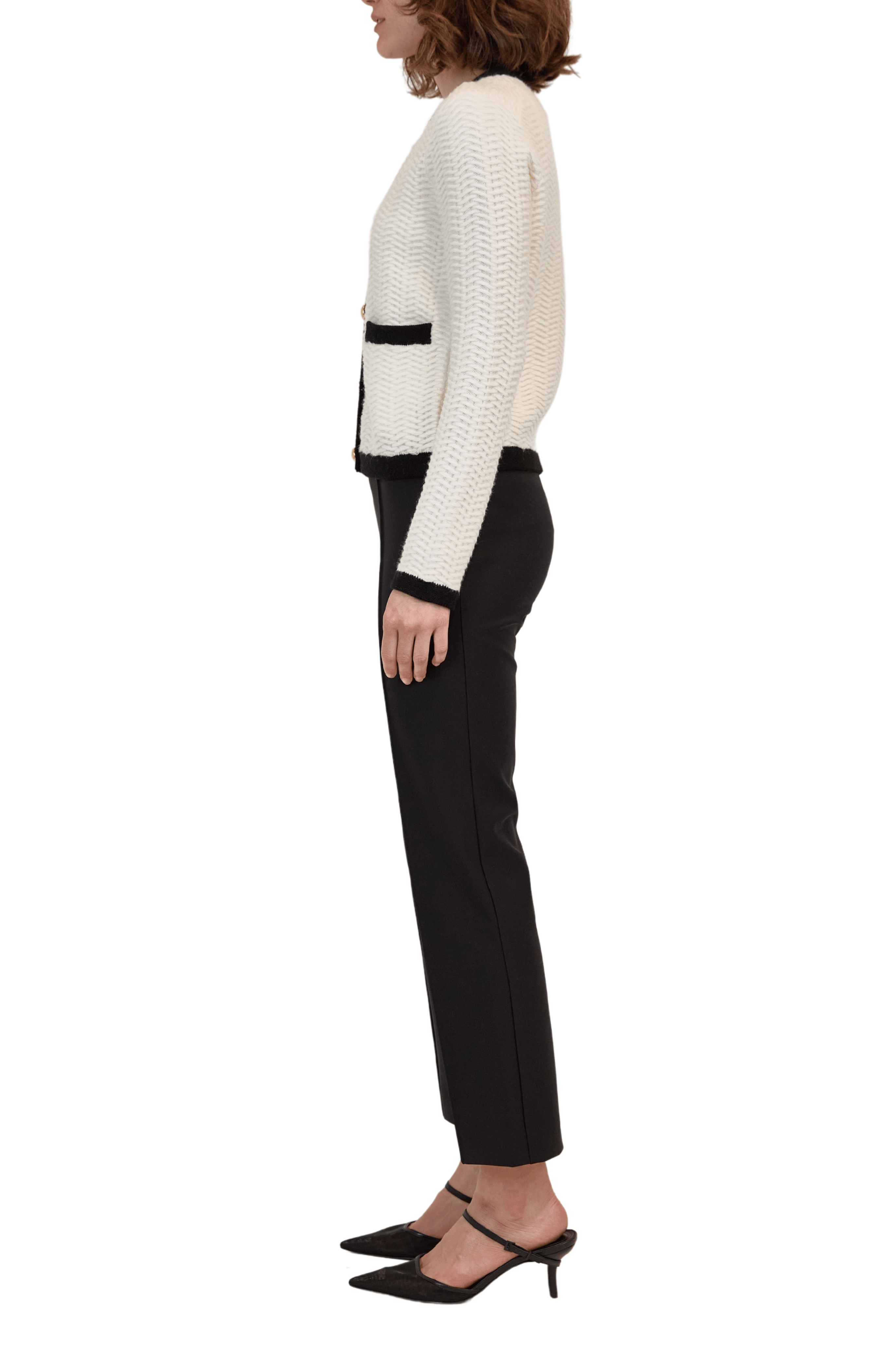 SIMKHAI Clair Wool Cardigan