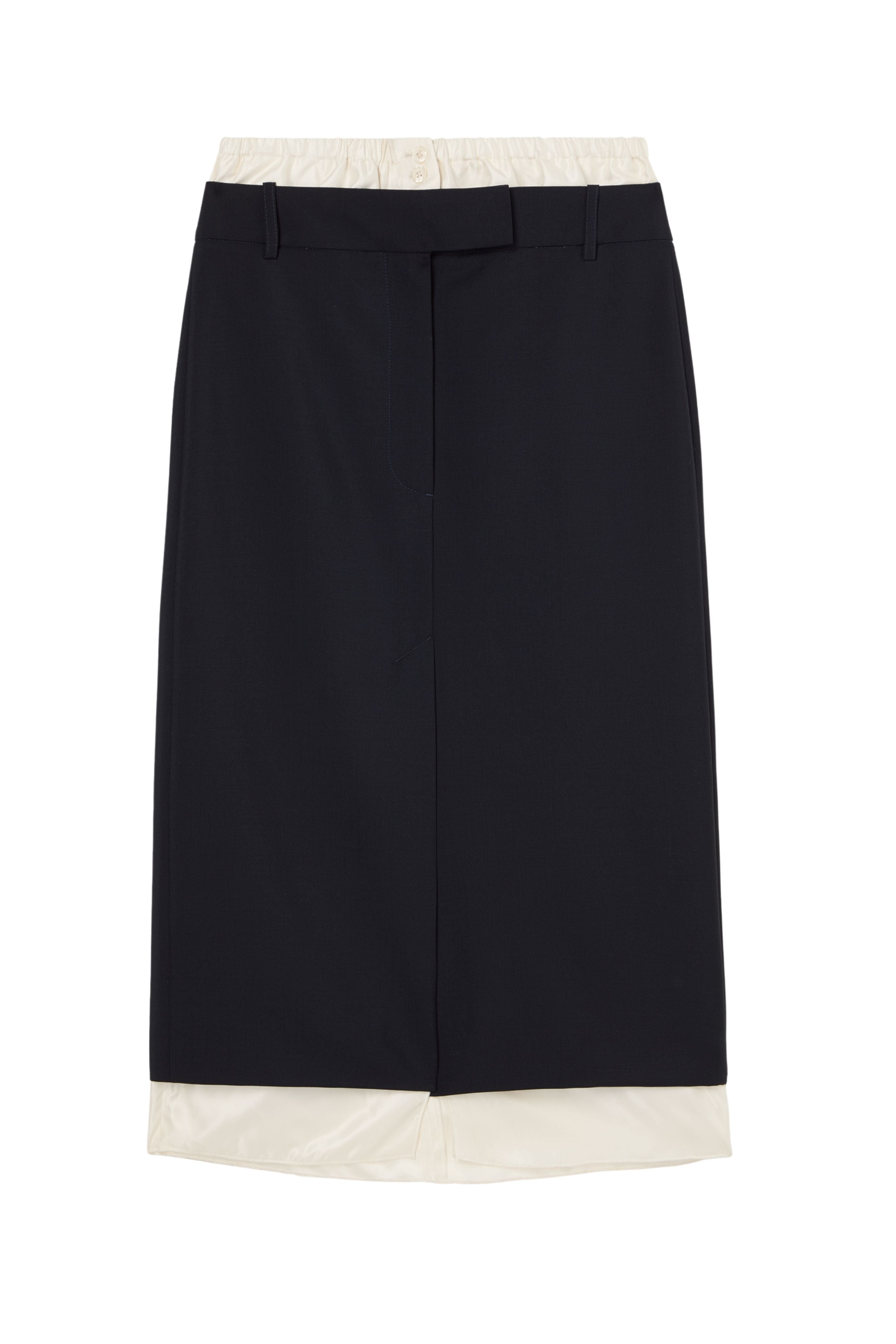 Boxer detailed skirt