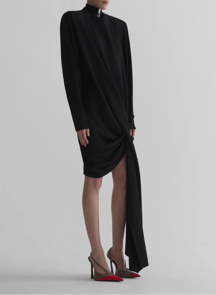Cascade boxy dress