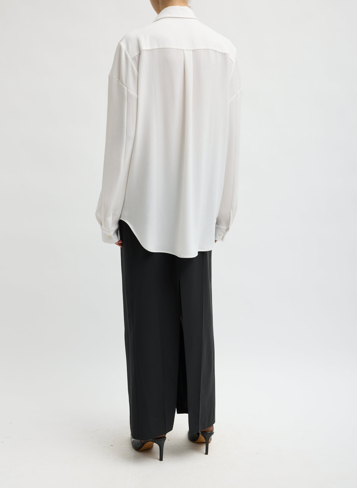 SOFT DRAPE HINGED SHIRT