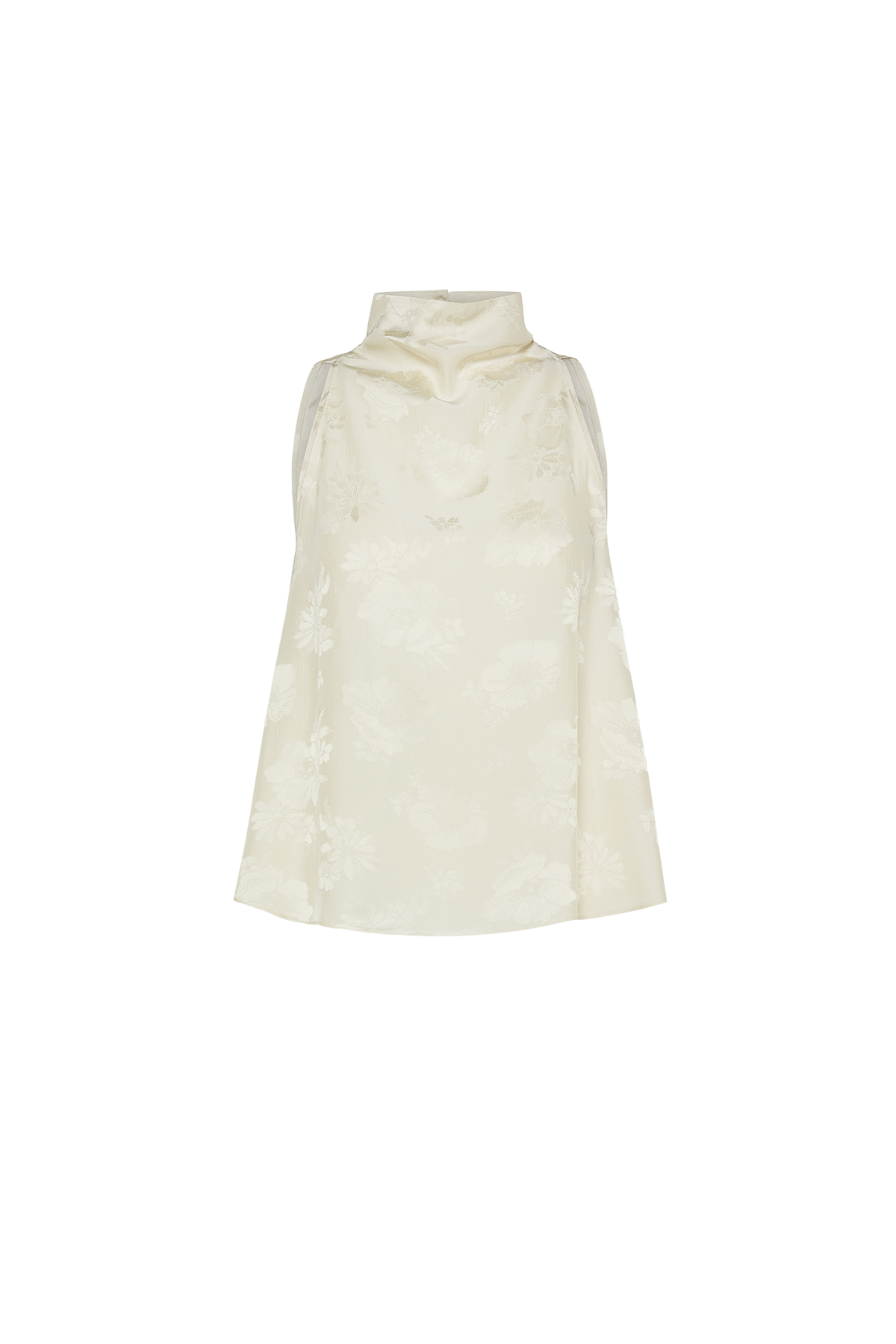 Fluid Bouquet Jacquard Top