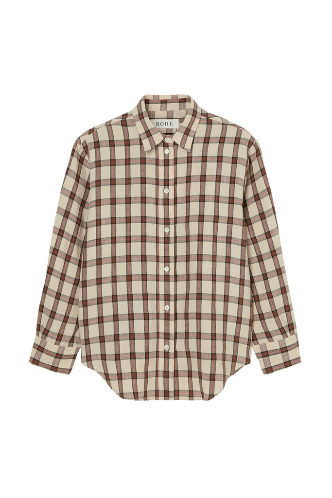 Oversized Check Shirt