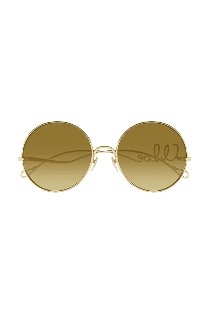 Gold frame and Brown Gradient lenses