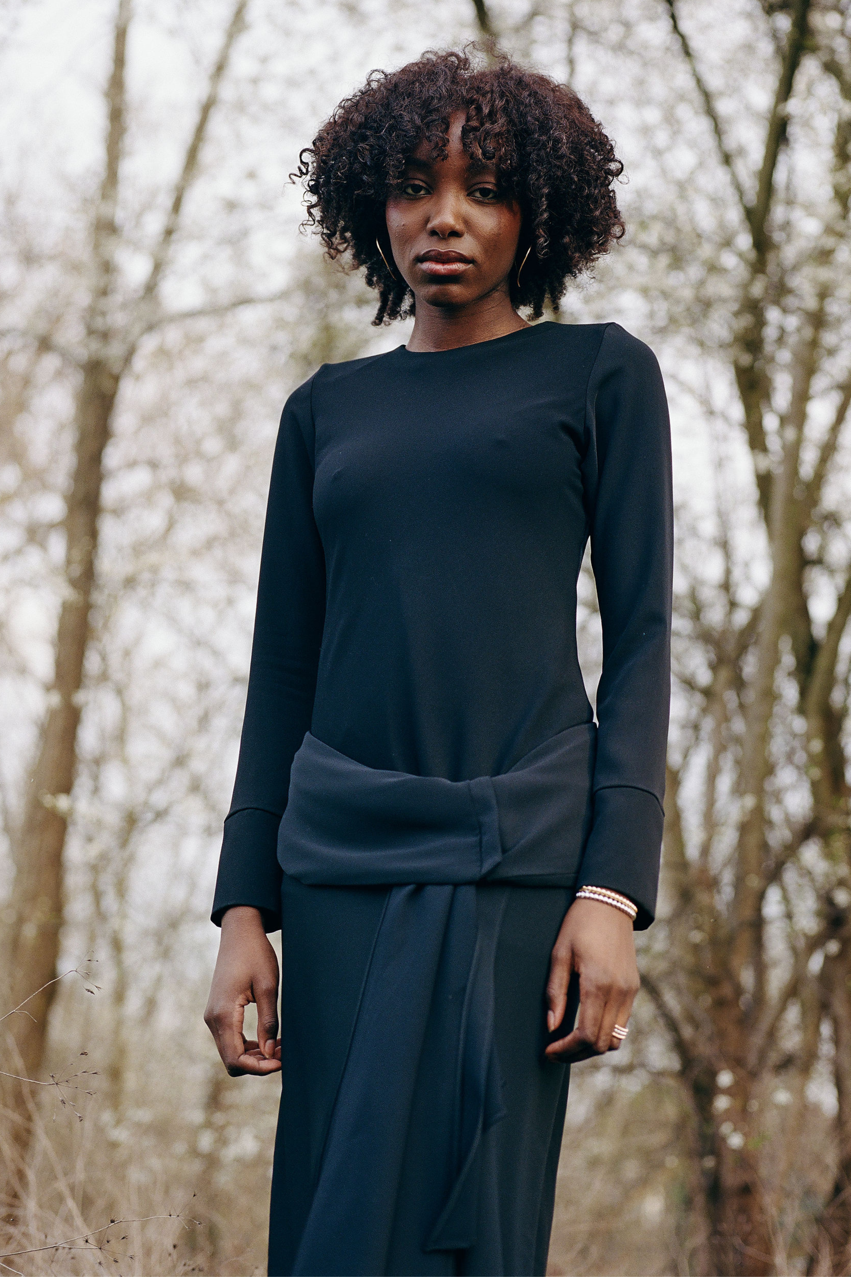 Asymmetrical Bias Dress