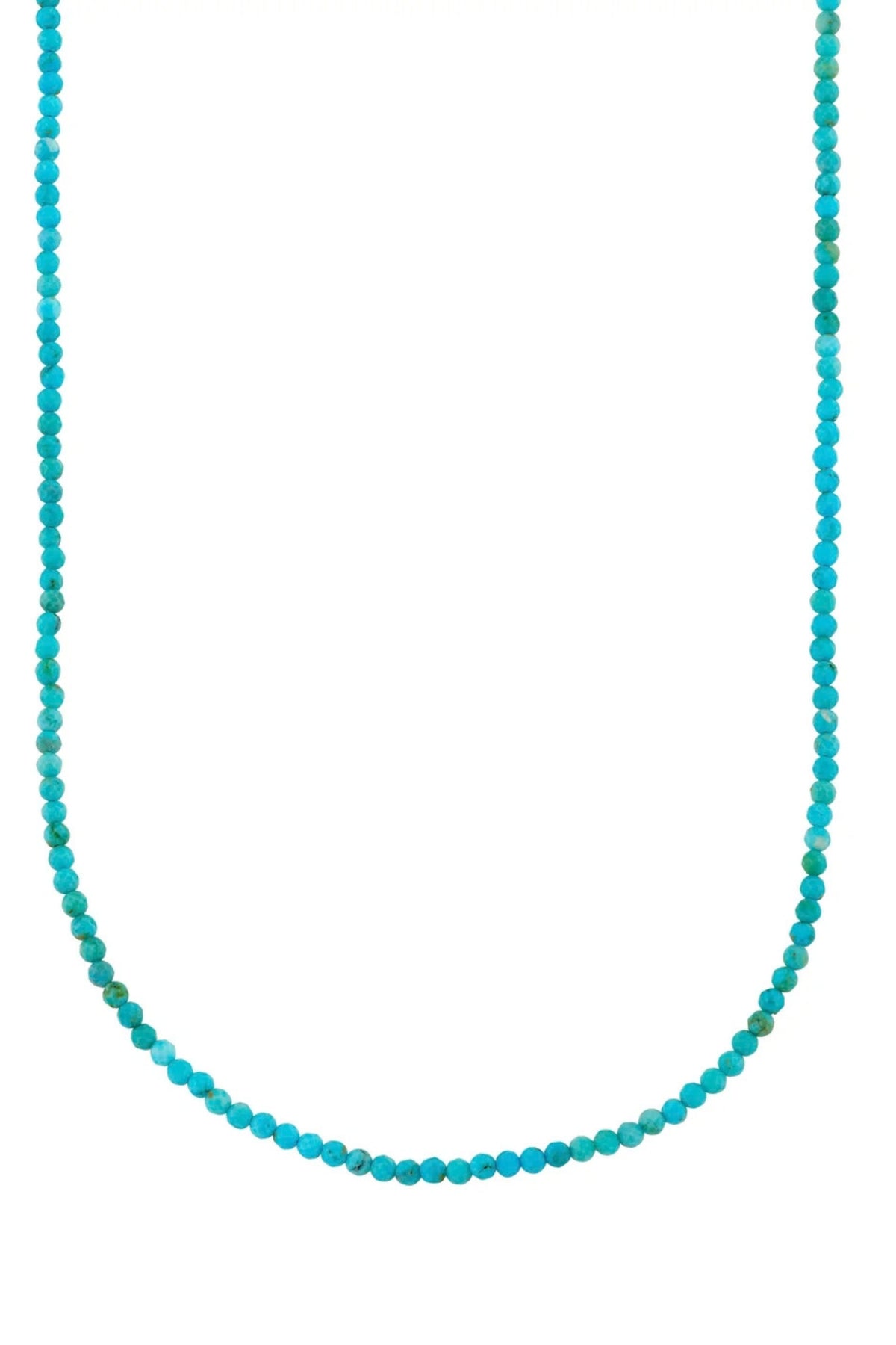 Petite Turquoise Beaded Necklace