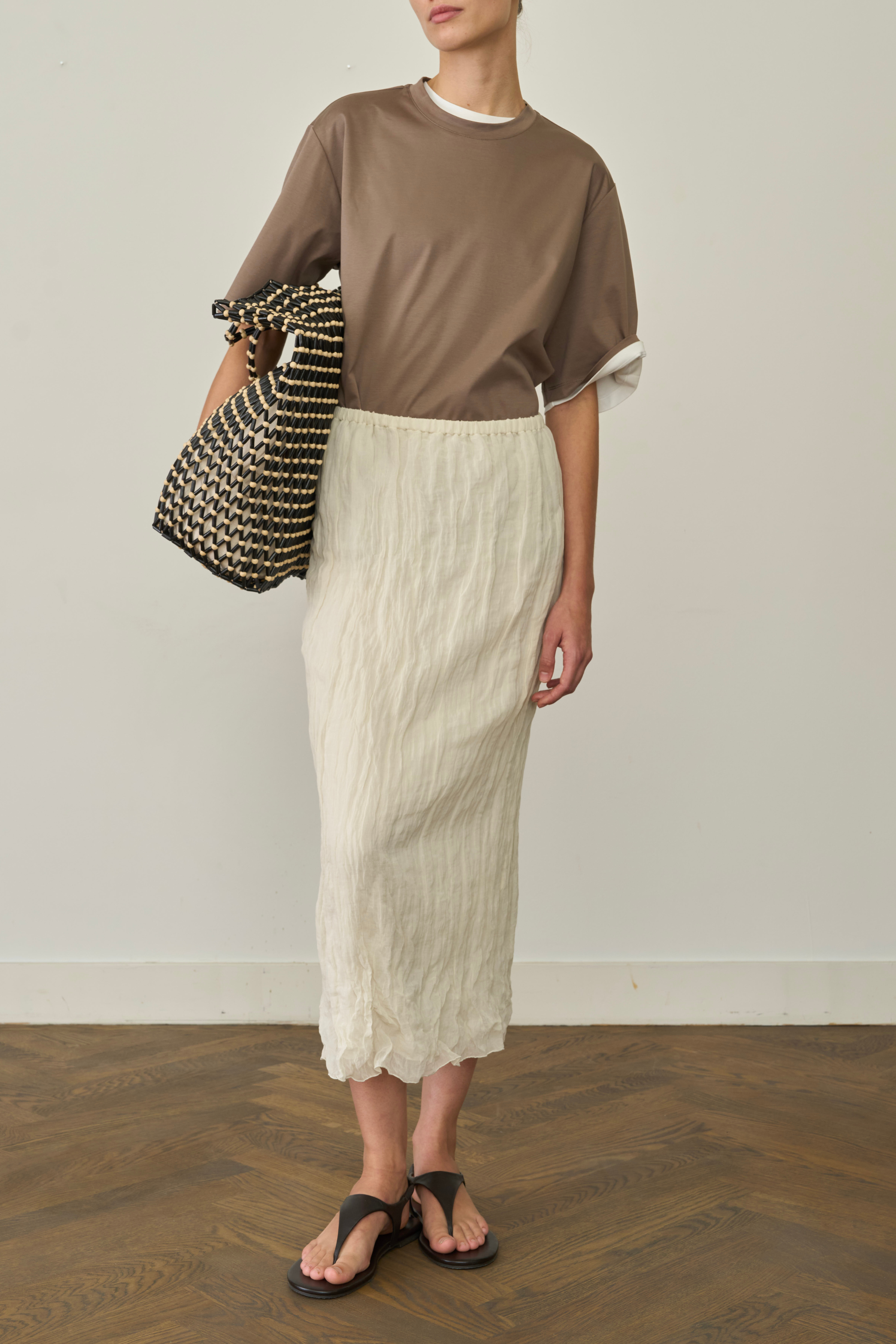 Textured Tube Skirt