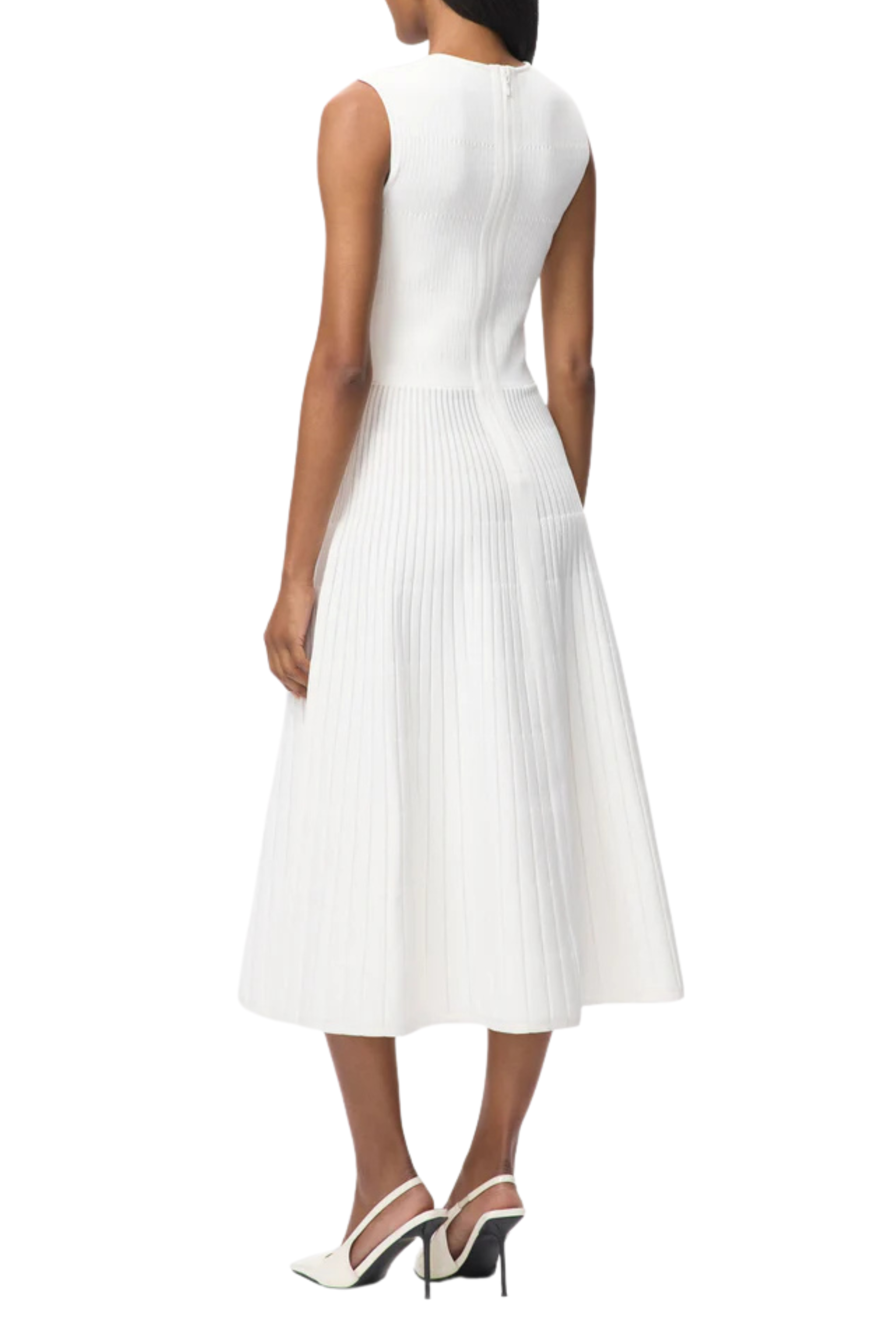 Cassia Dress in White