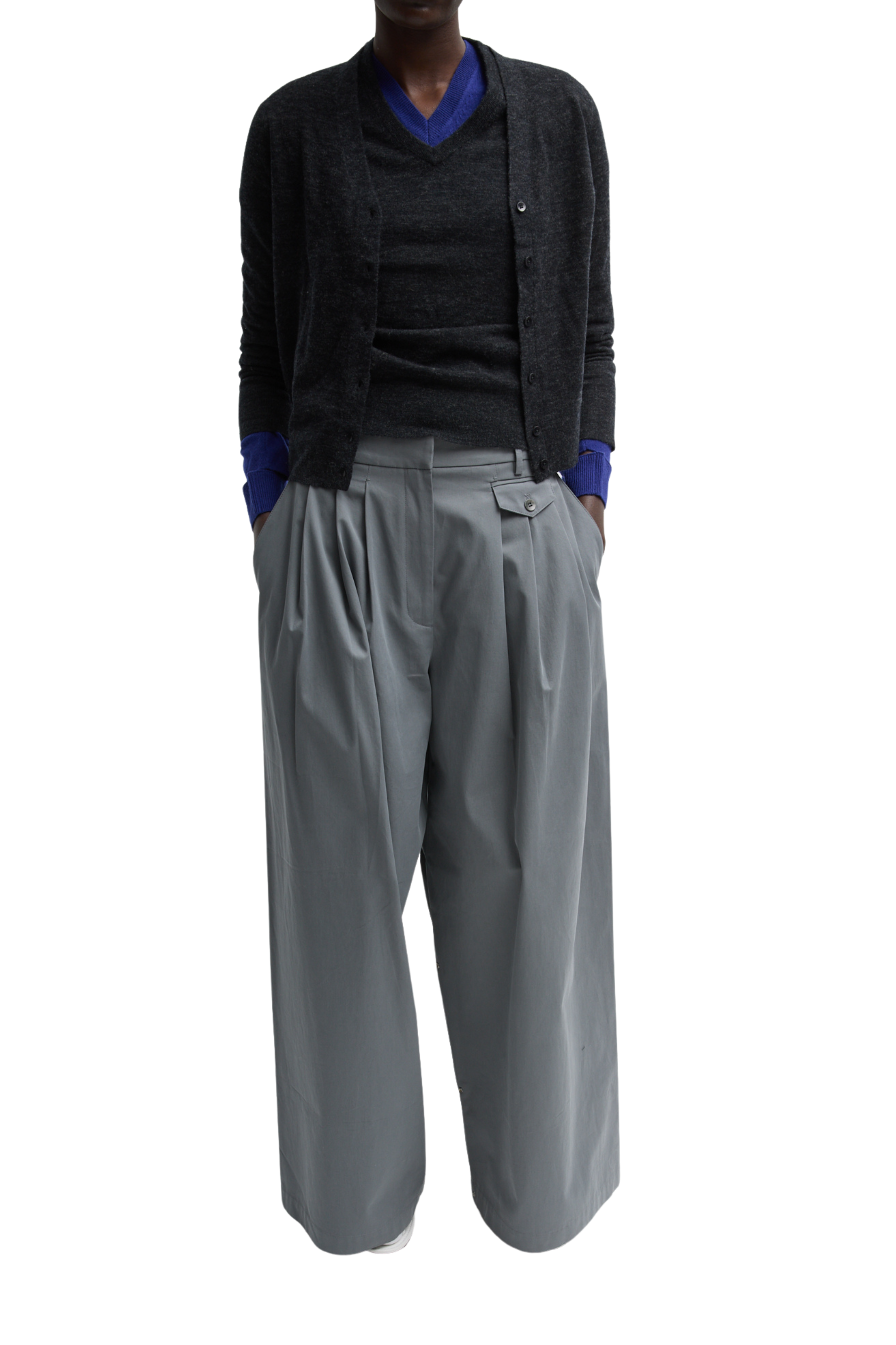 Bio Twill Triple Pleat Pant