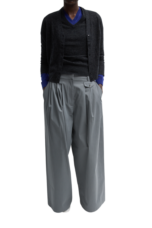 Bio Twill Triple Pleat Pant