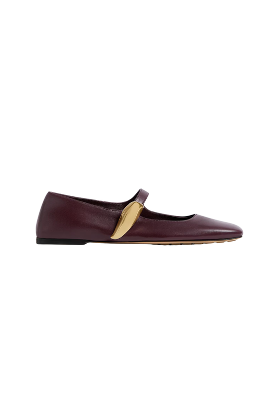 Charlotte Mary Jane Ballerina in Deep Mahogany