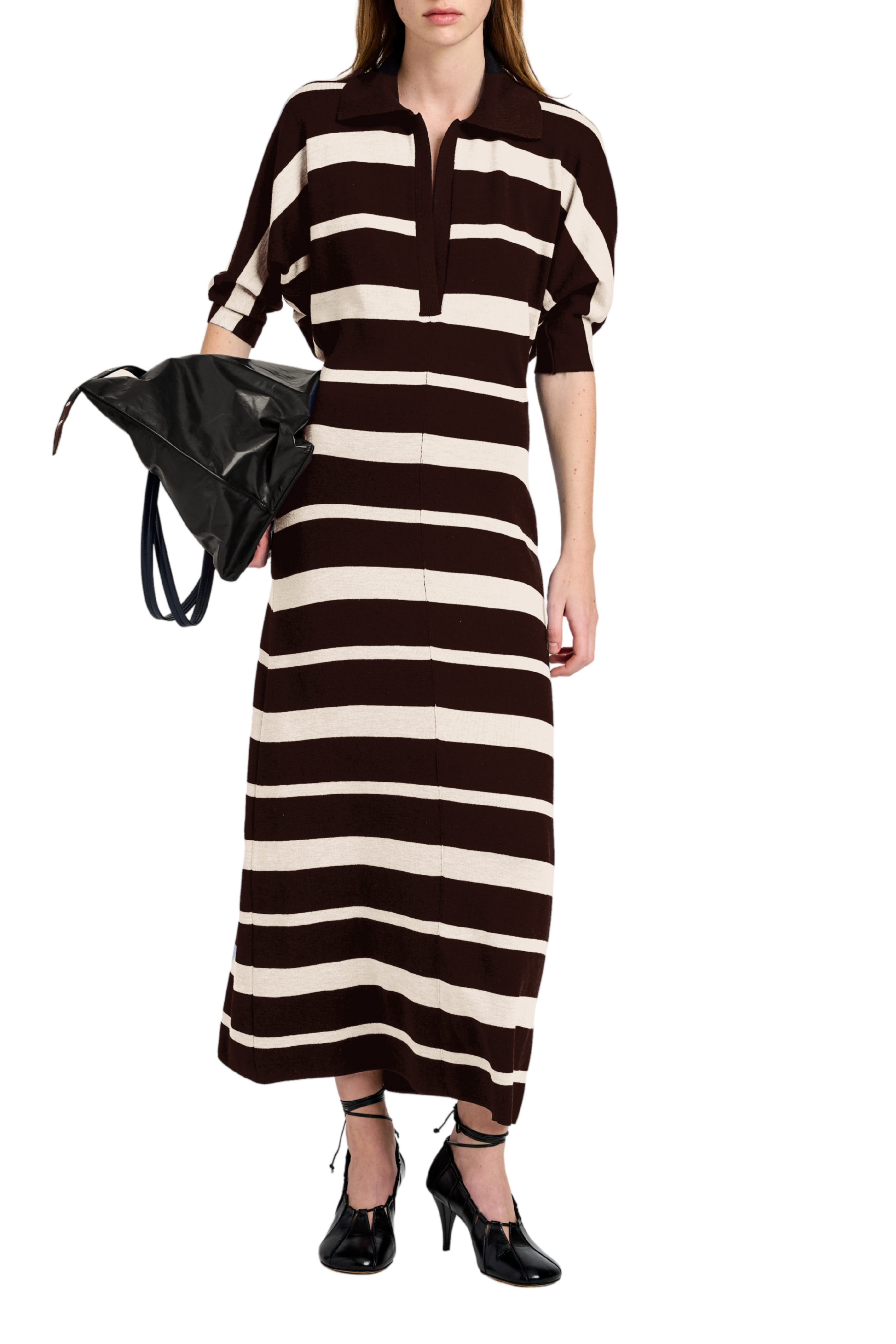 Solana Dress in Superfine Merino Silk
