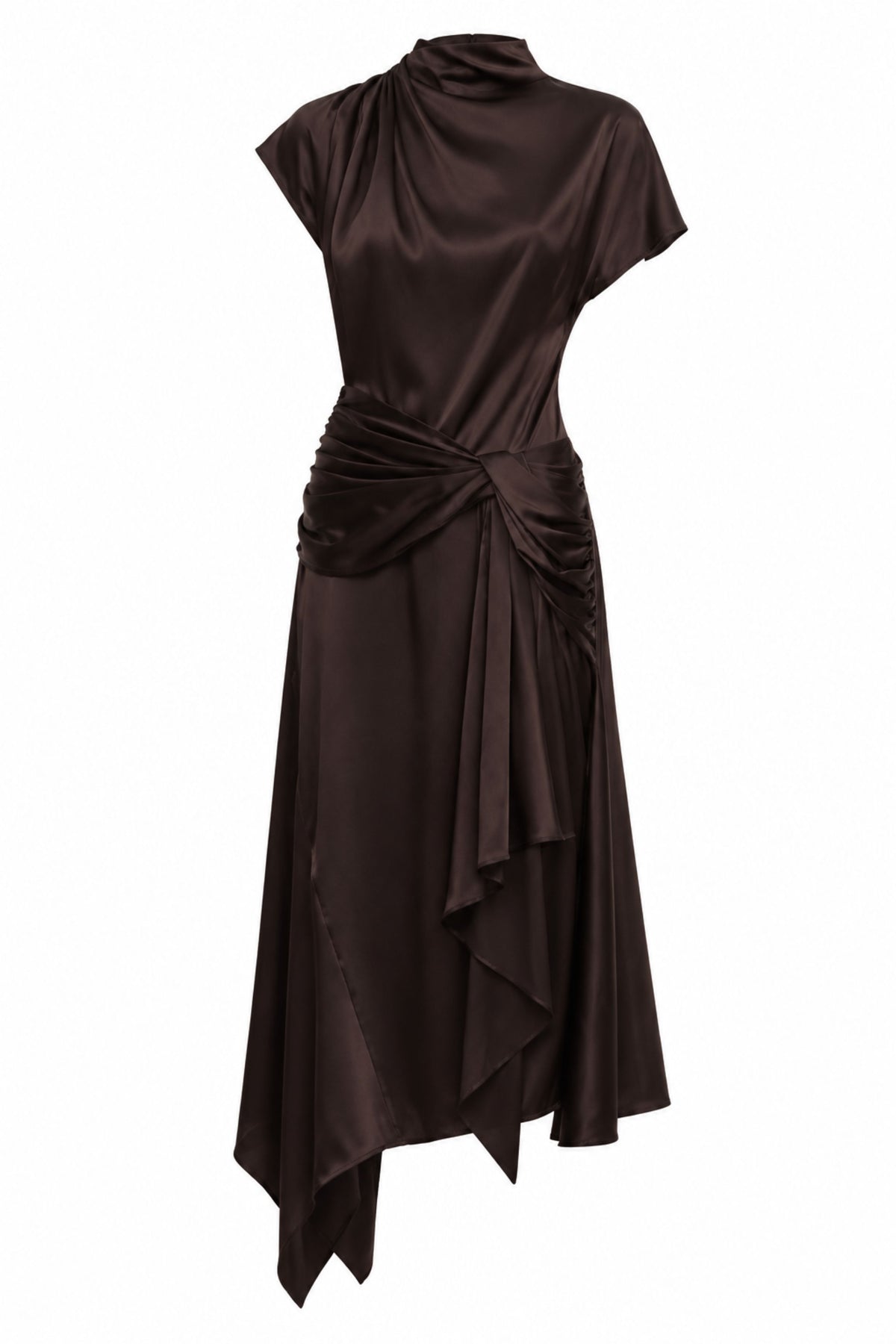 Davina Dress - Black/Pear Multi