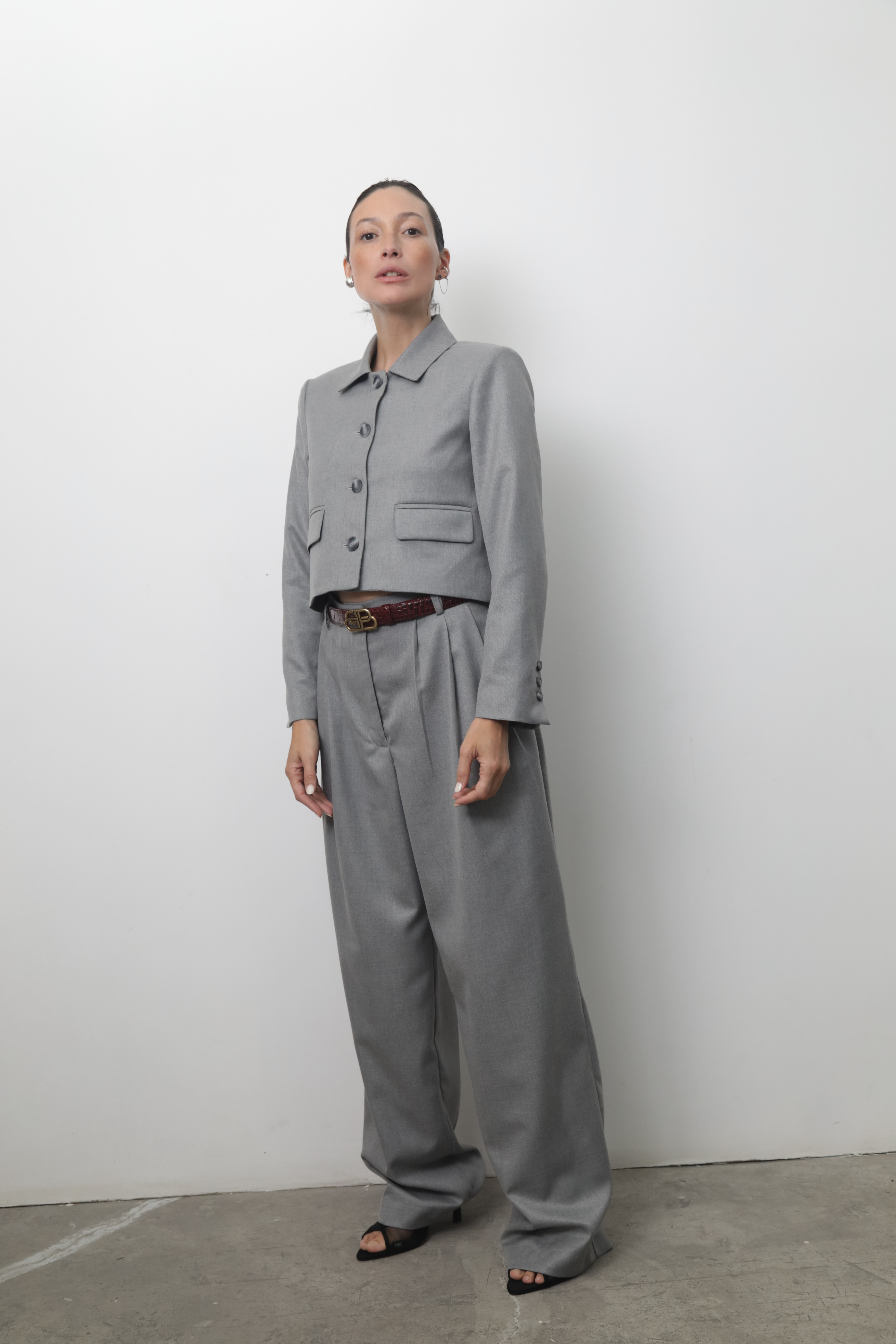 The Relaxed Wide Leg Trouser