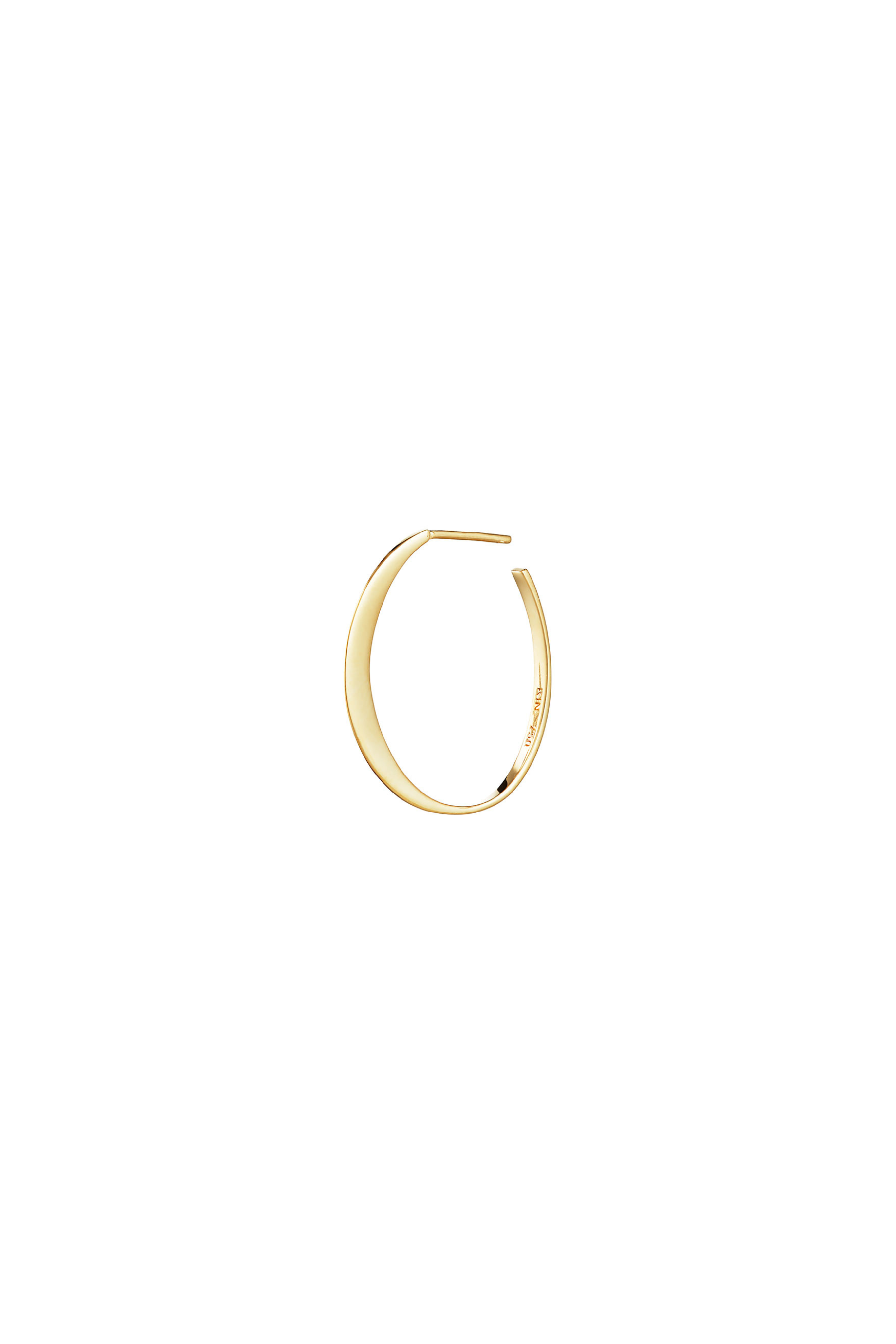 Small Glow Gold Hoop