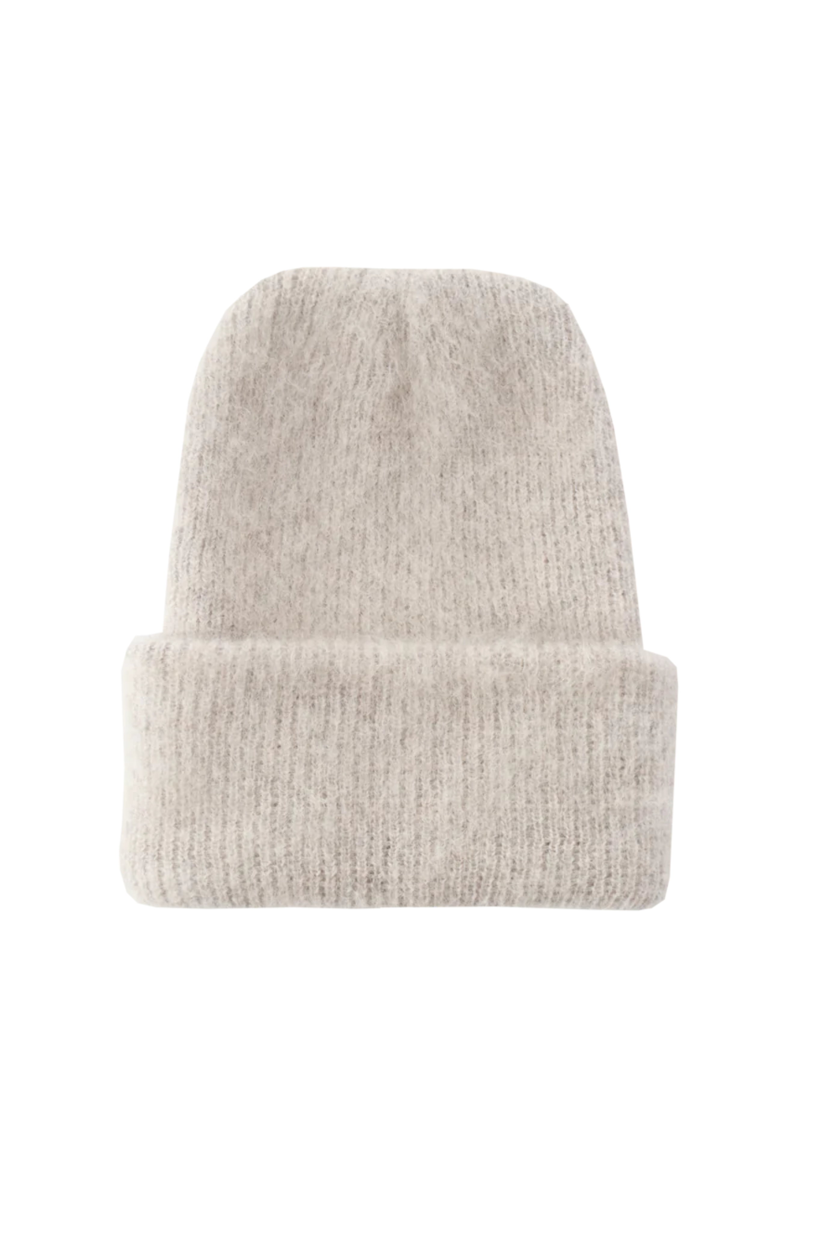 AISLING CAMPS Brushed Mohair French Grey Beanie