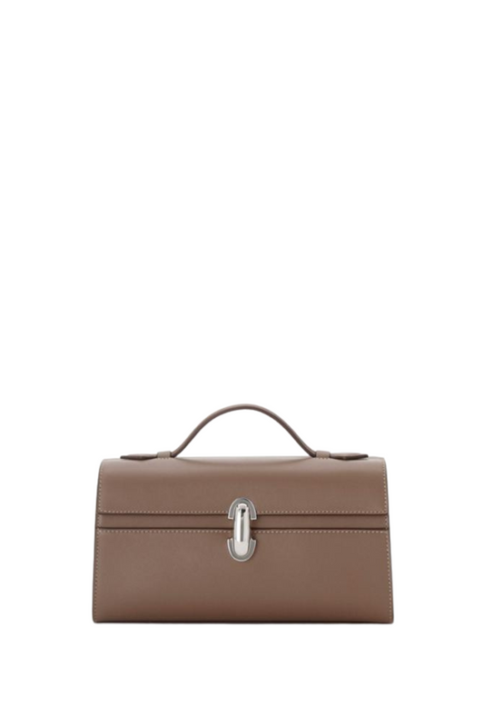 Symmetry Pochette In Smooth Calf Leather