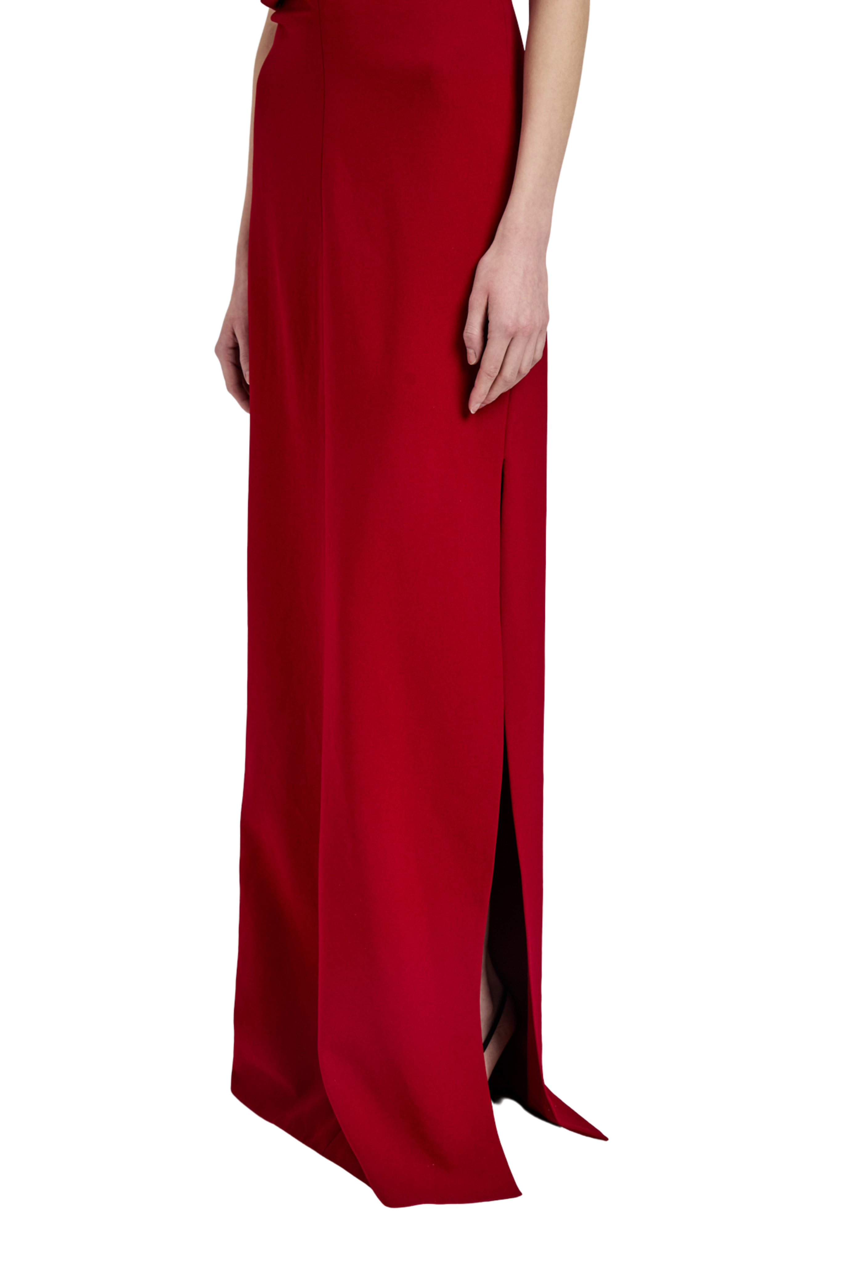 Rosina Dress in Light Double Crepe