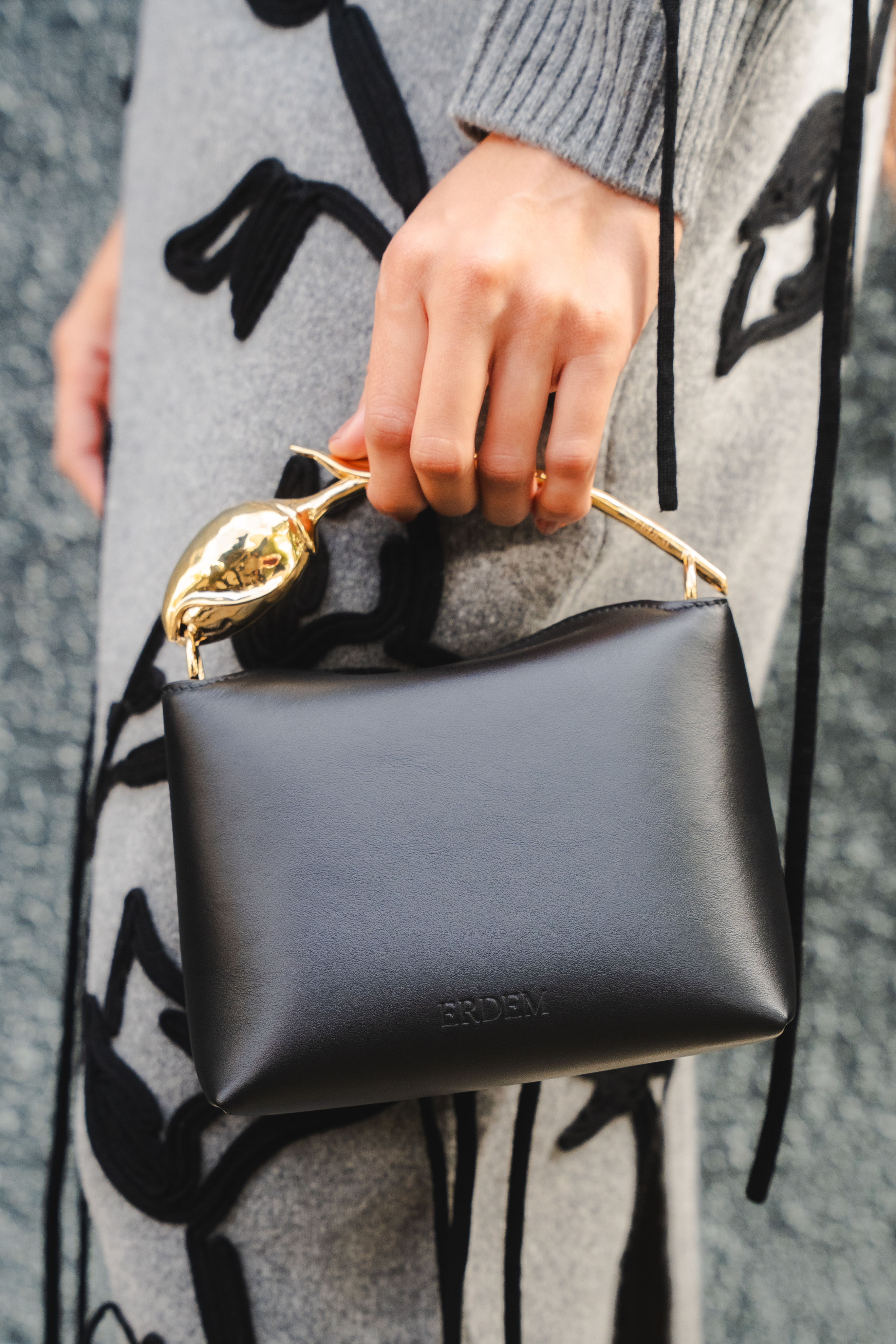 Leather Mini Bloom Bag