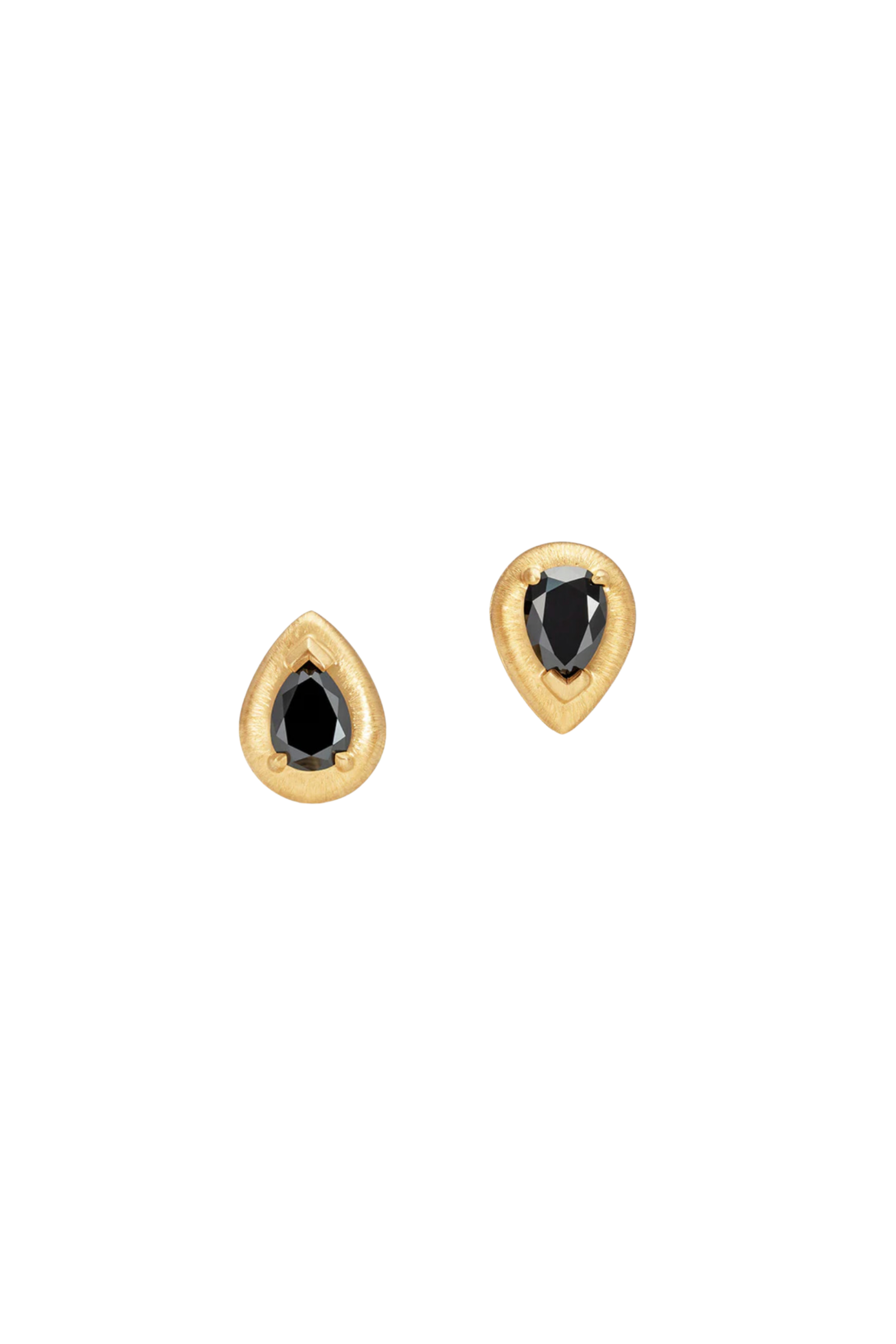 Essential Black Diamond Stud Earrings