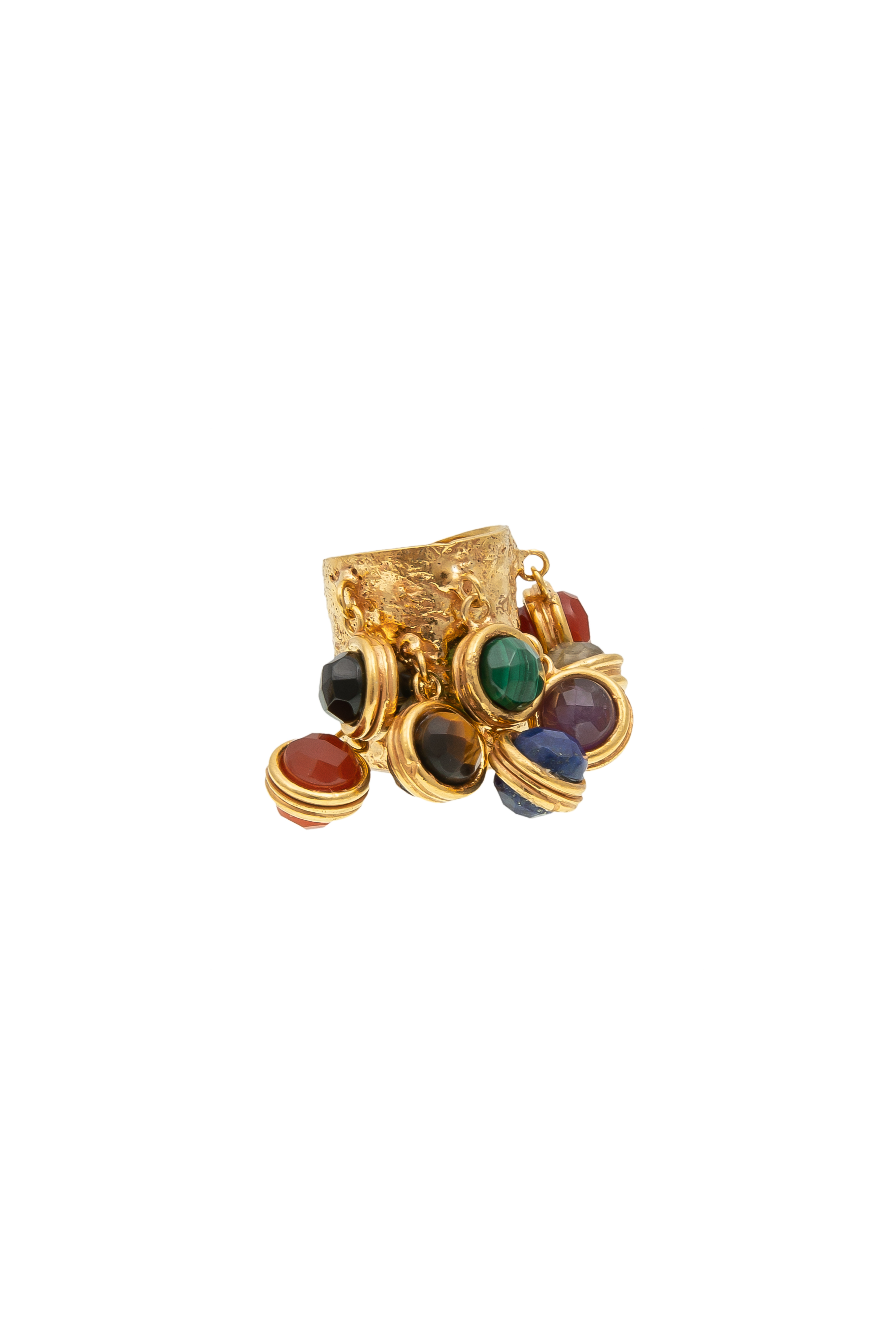 Candies Faceted Ring in Multi