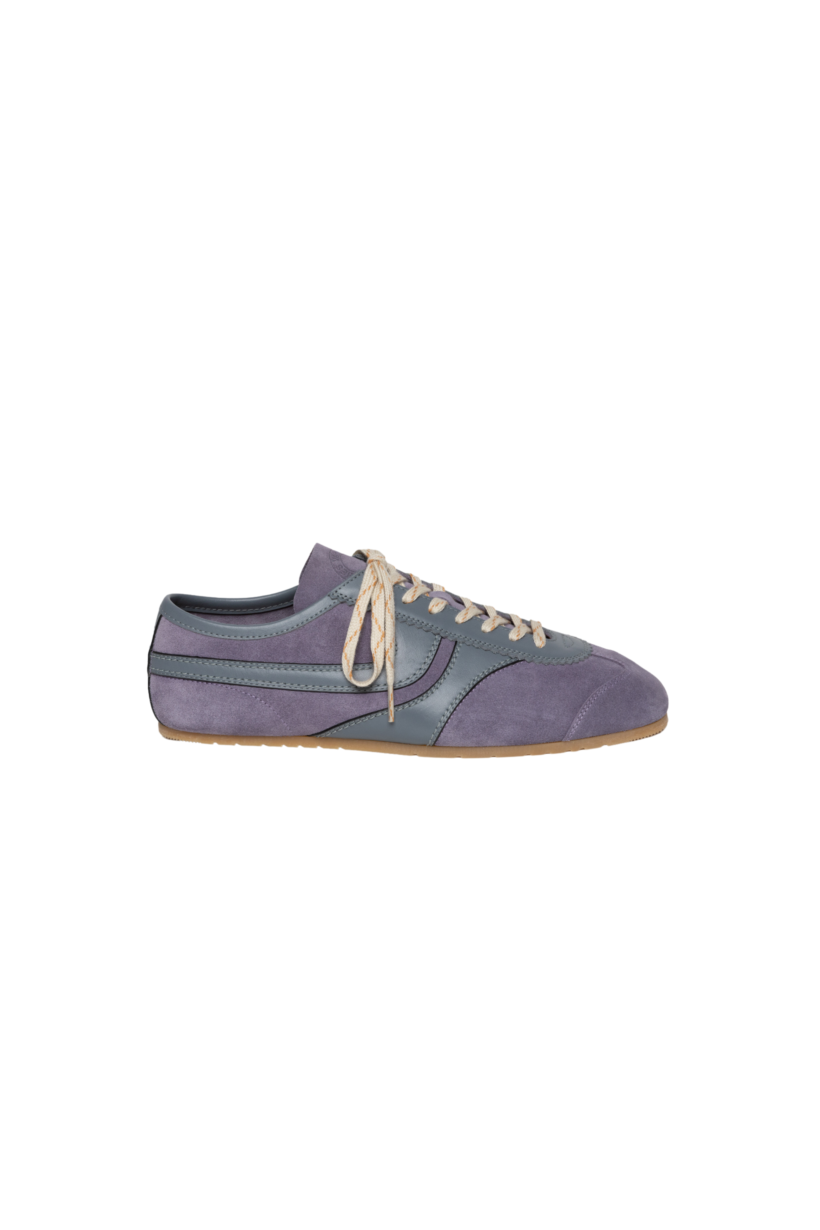 Suede Sneakers in Mauve