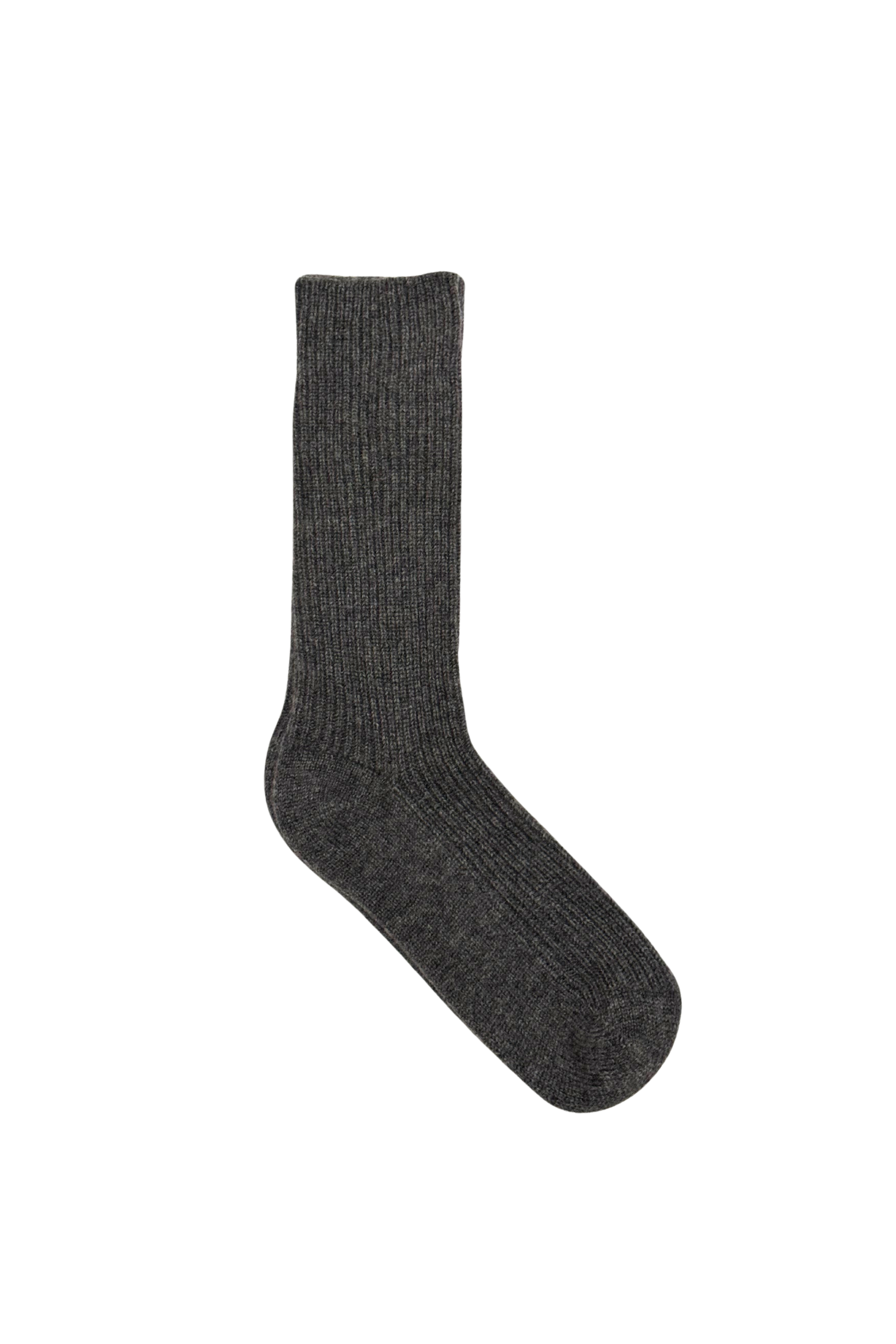 Zera Cashmere Graphite Socks