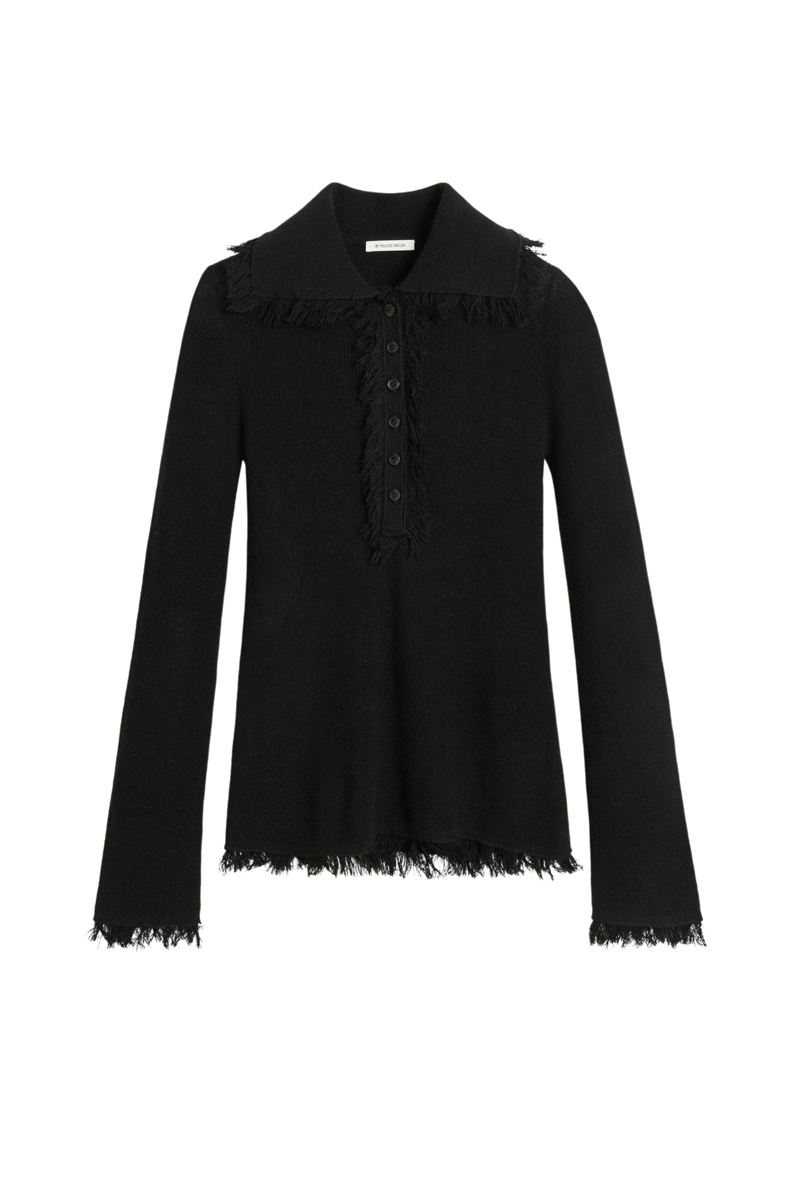 BY MALENE BIRGER Dreele Knit Top in Black