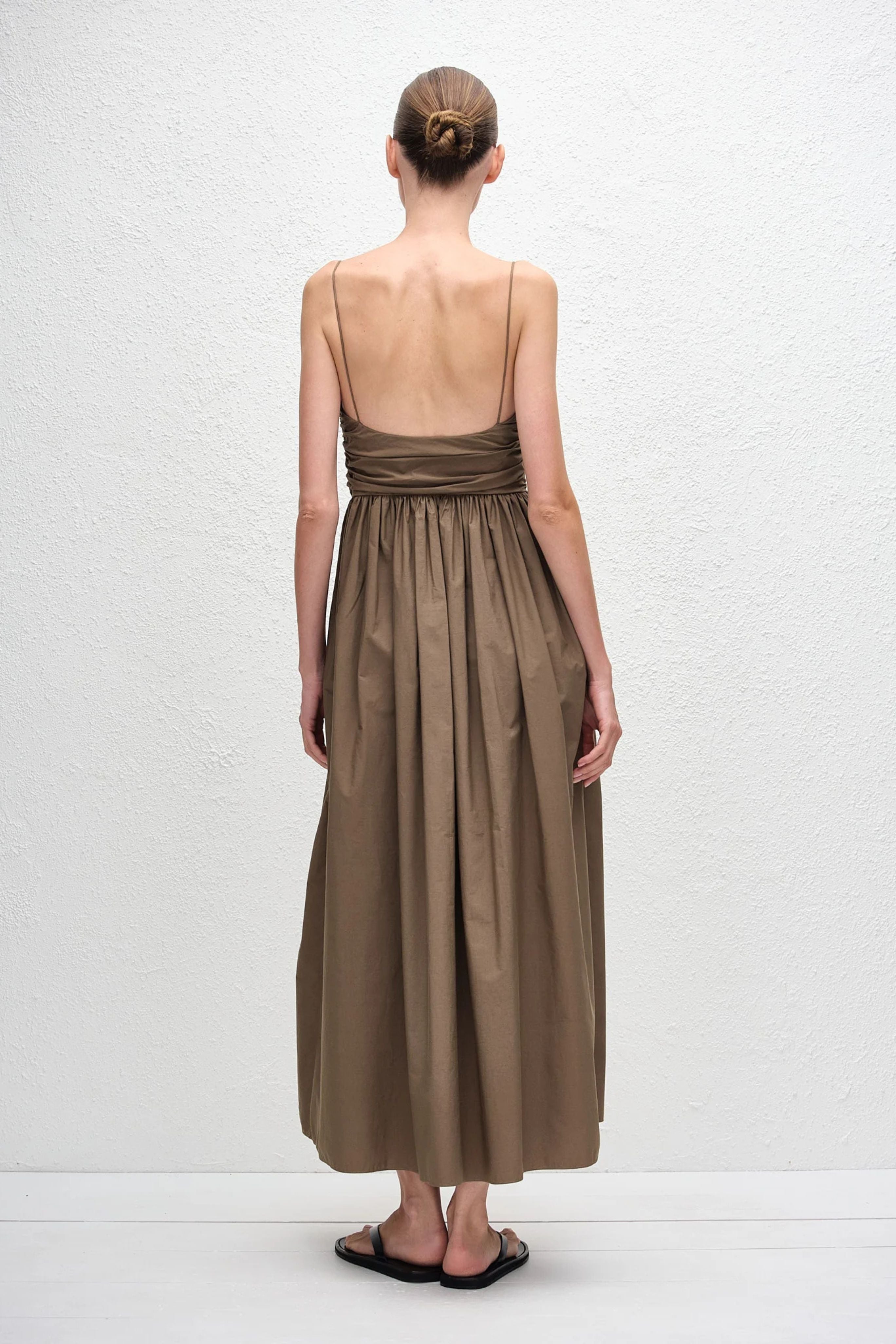 Gathered Bodice Dress