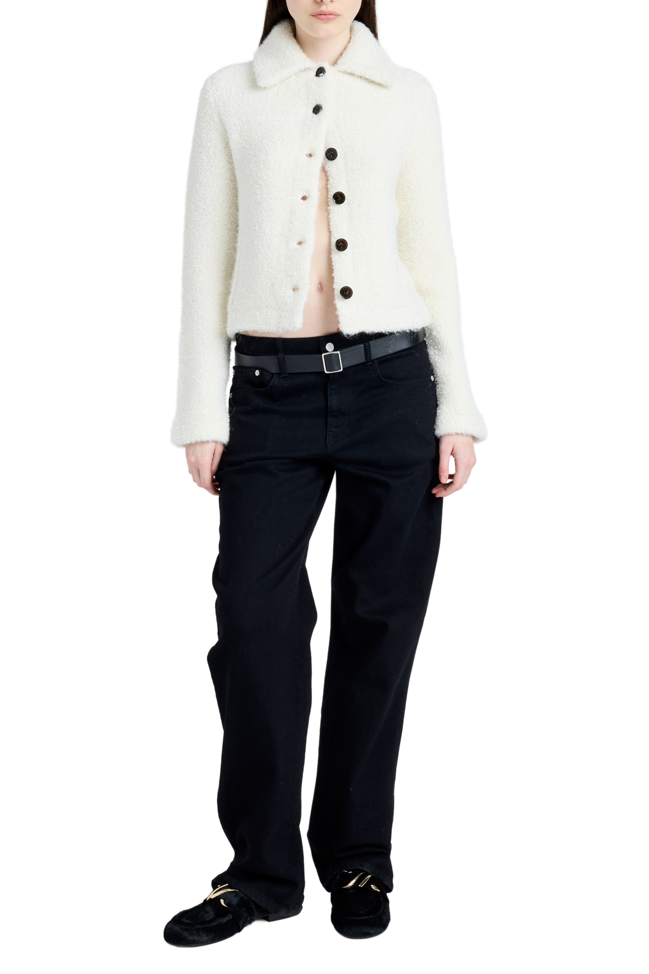 PROENZA SCHOULER Sylvie Boucle Knit Jacket