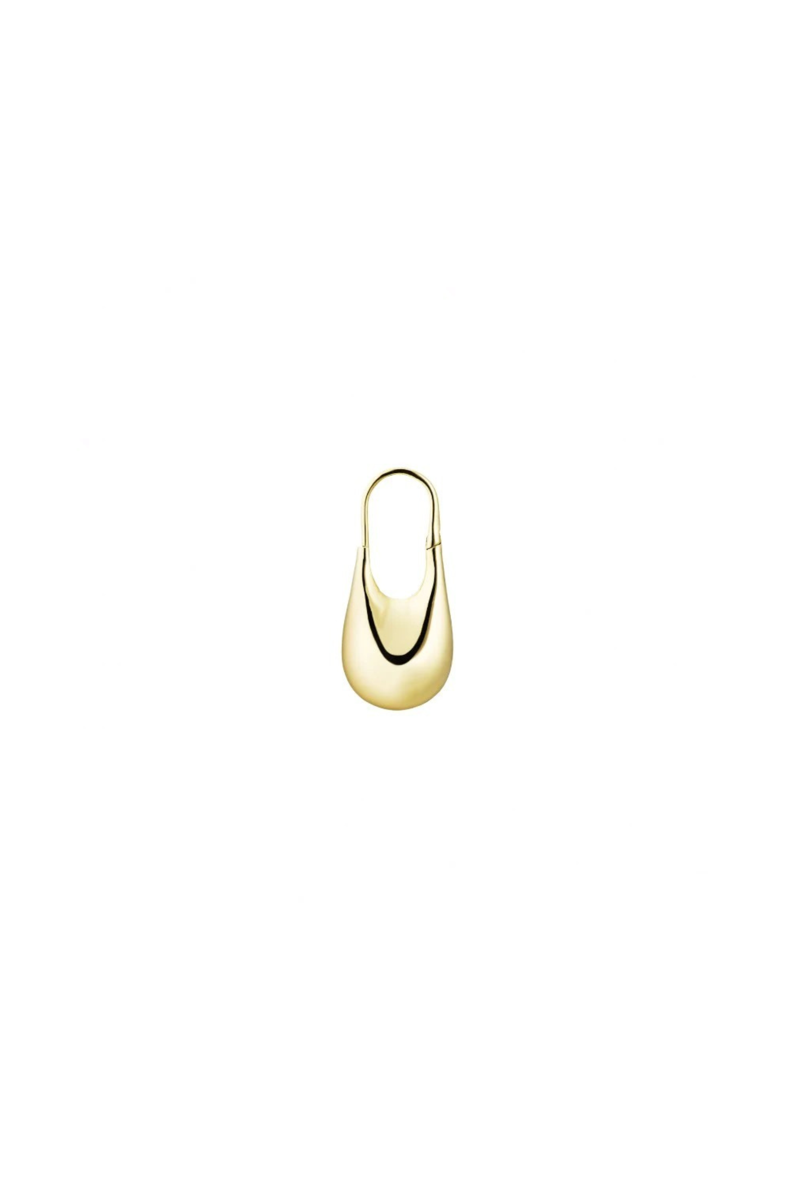 Small Doric Gold Earring