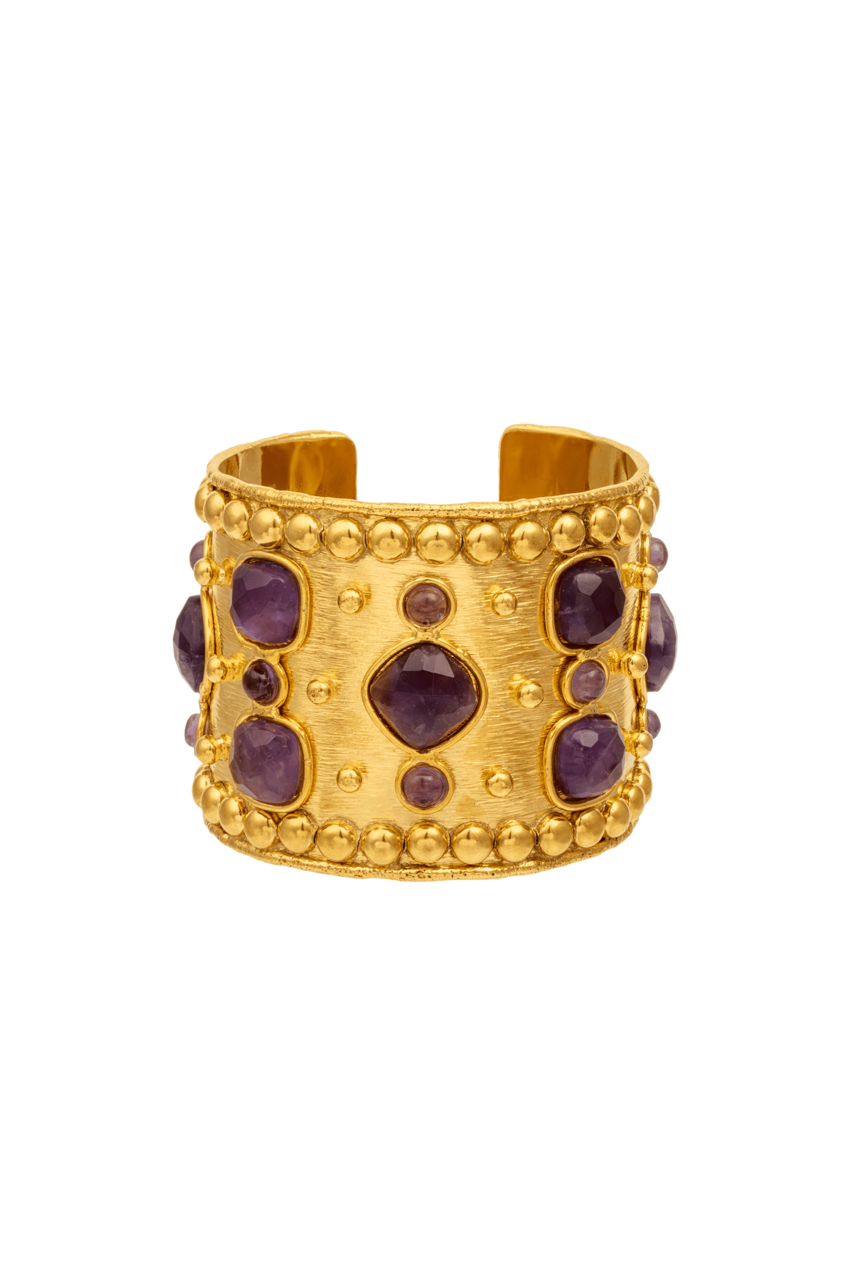 Medicis Amethyst Cuff