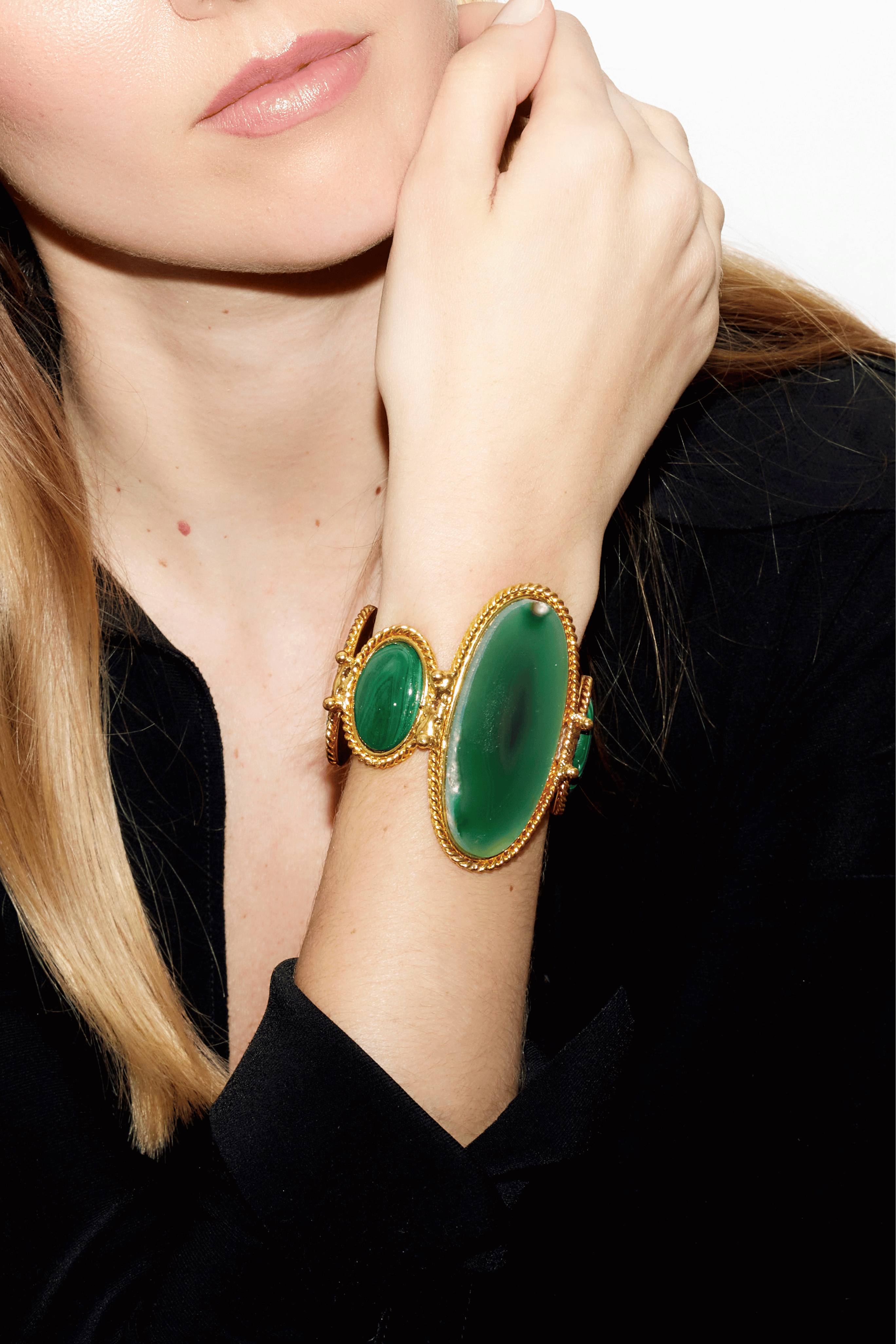 Dakota Malachite Cuff